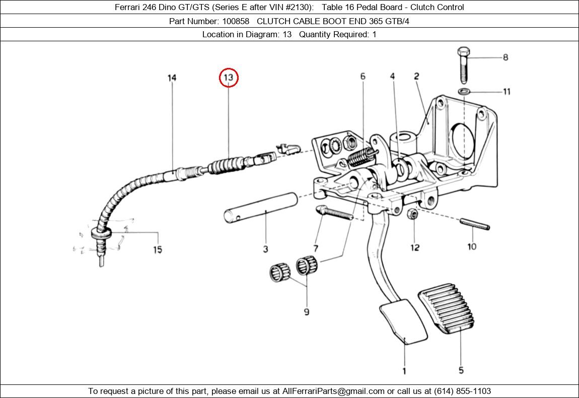 Ferrari Part 100858