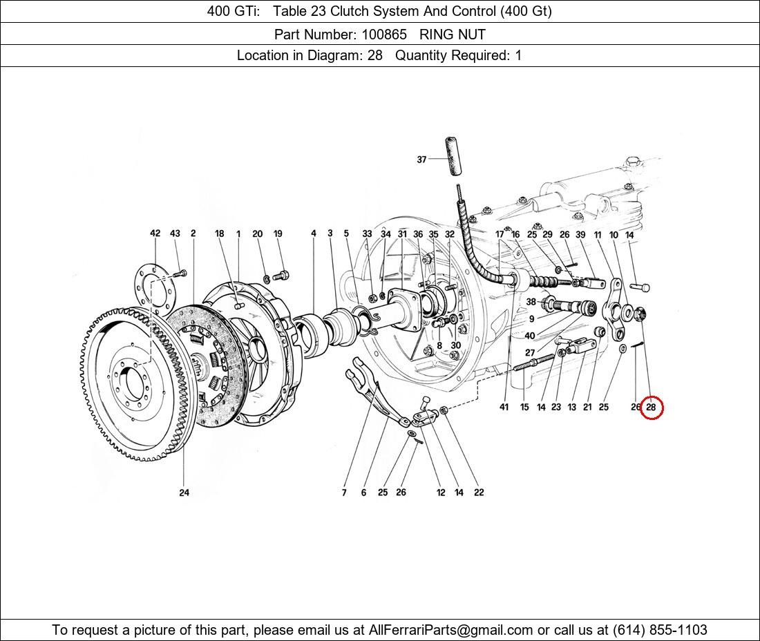 Ferrari Part 100865