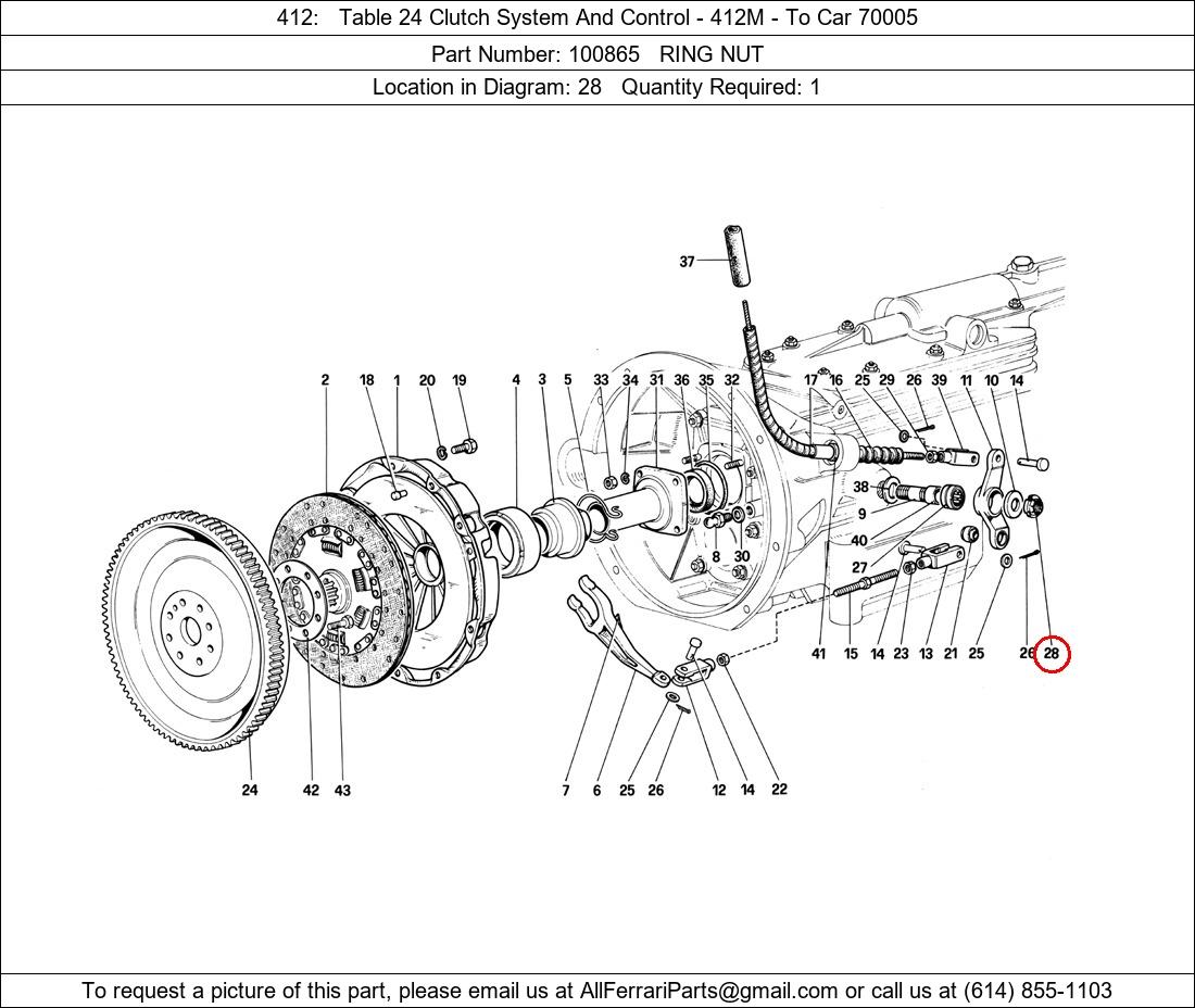 Ferrari Part 100865