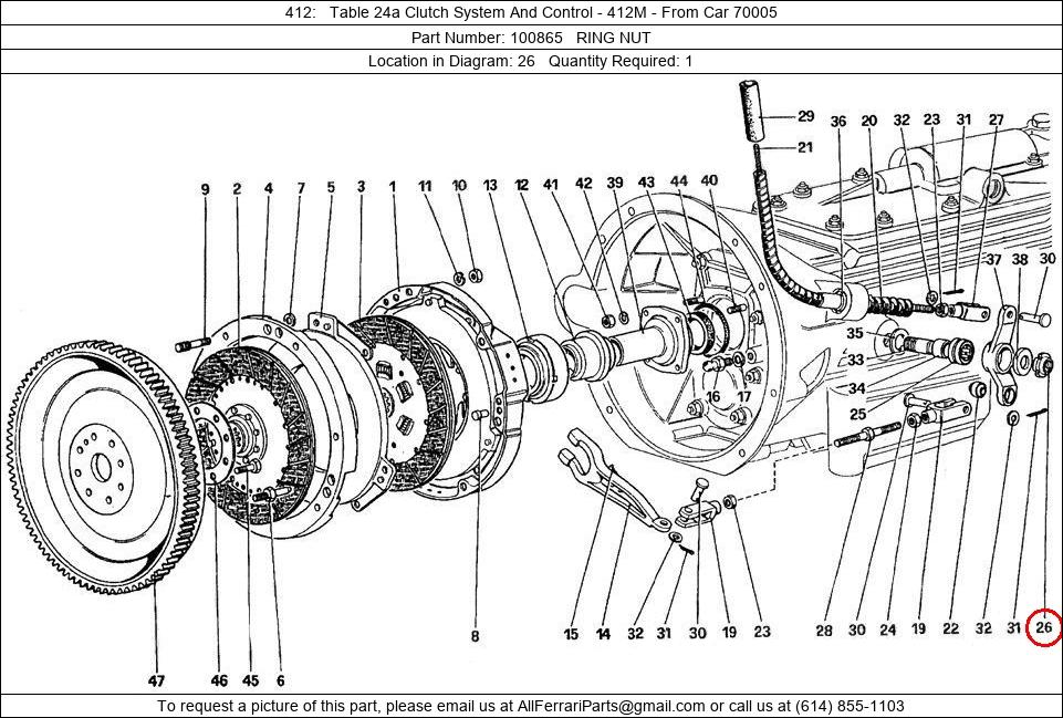 Ferrari Part 100865