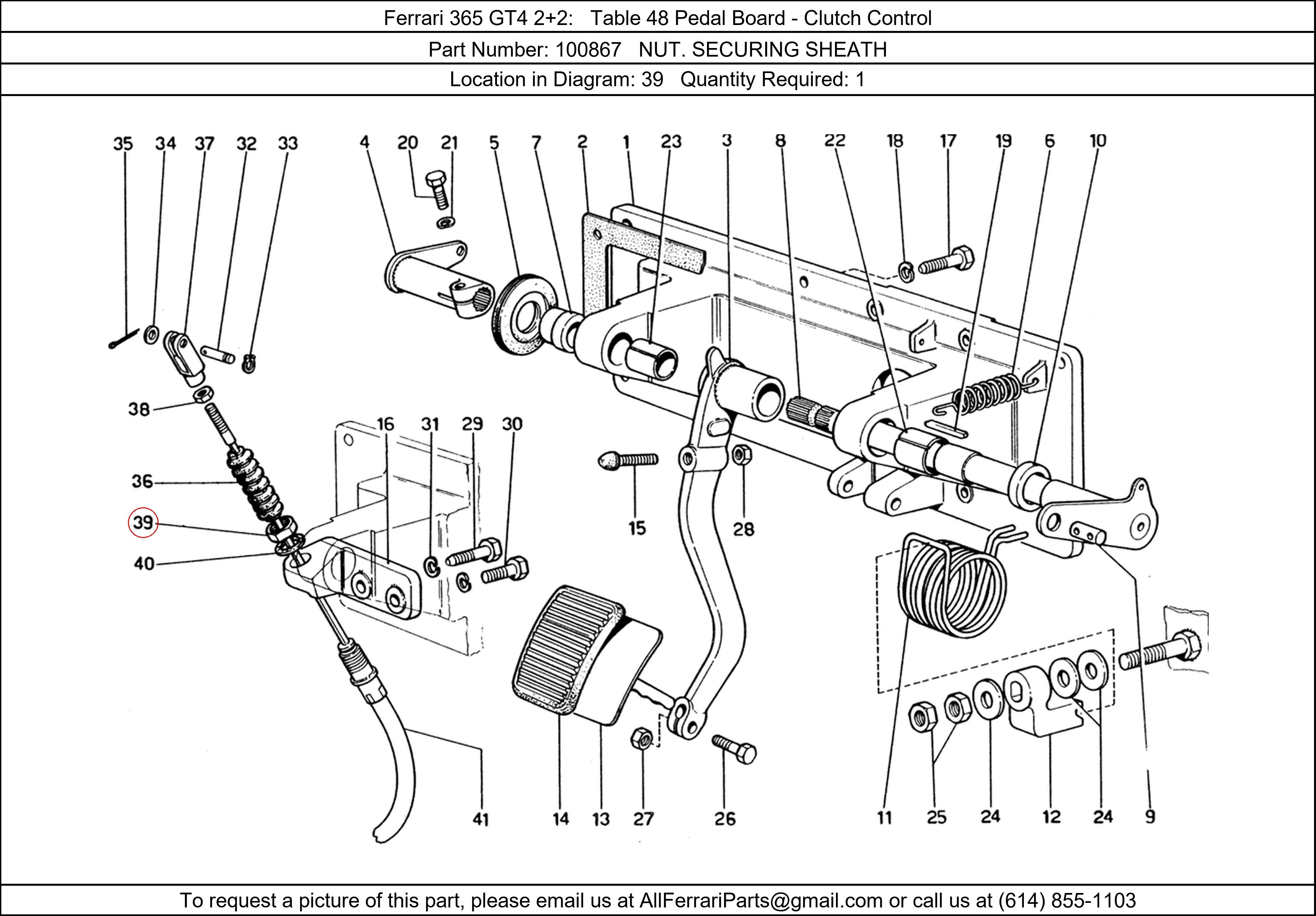 Ferrari Part 100867