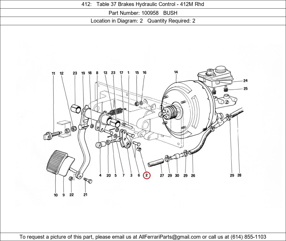 Ferrari Part 100958