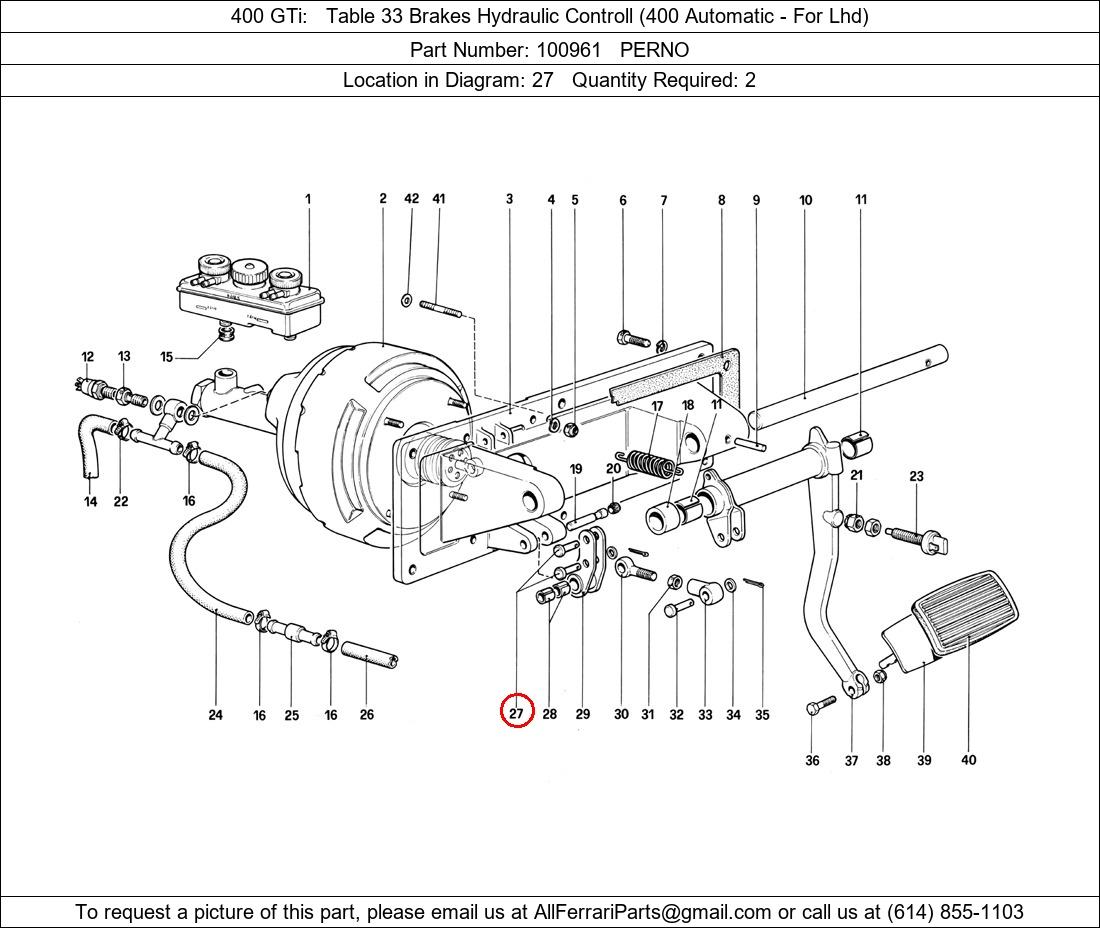 Ferrari Part 100961