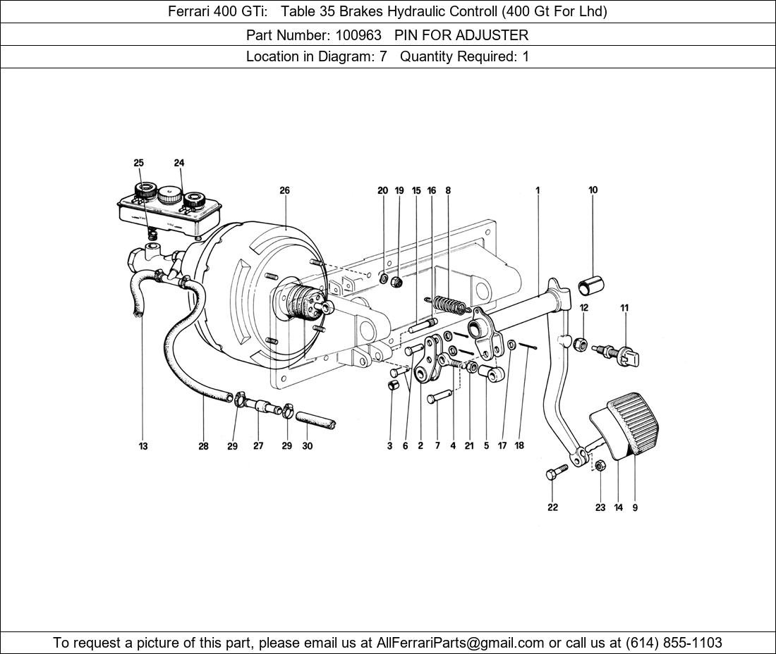 Ferrari Part 100963