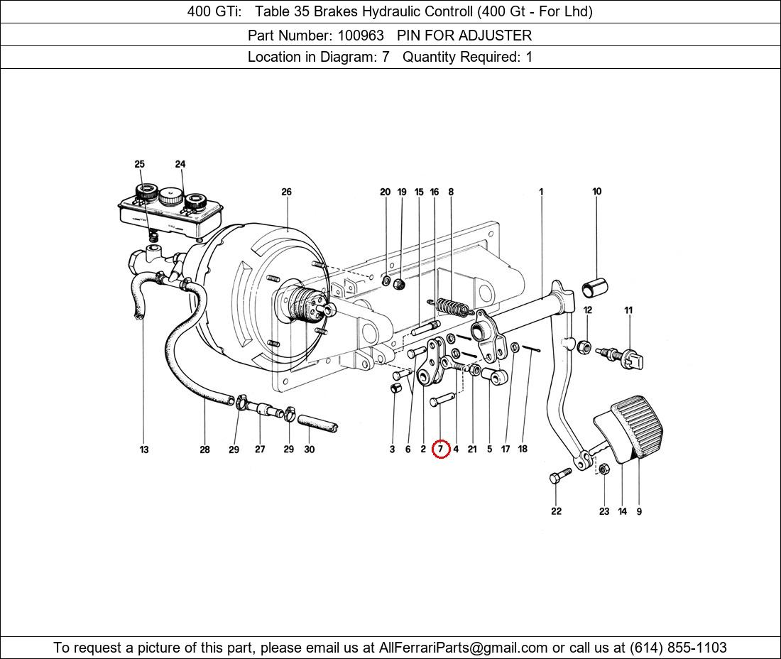 Ferrari Part 100963