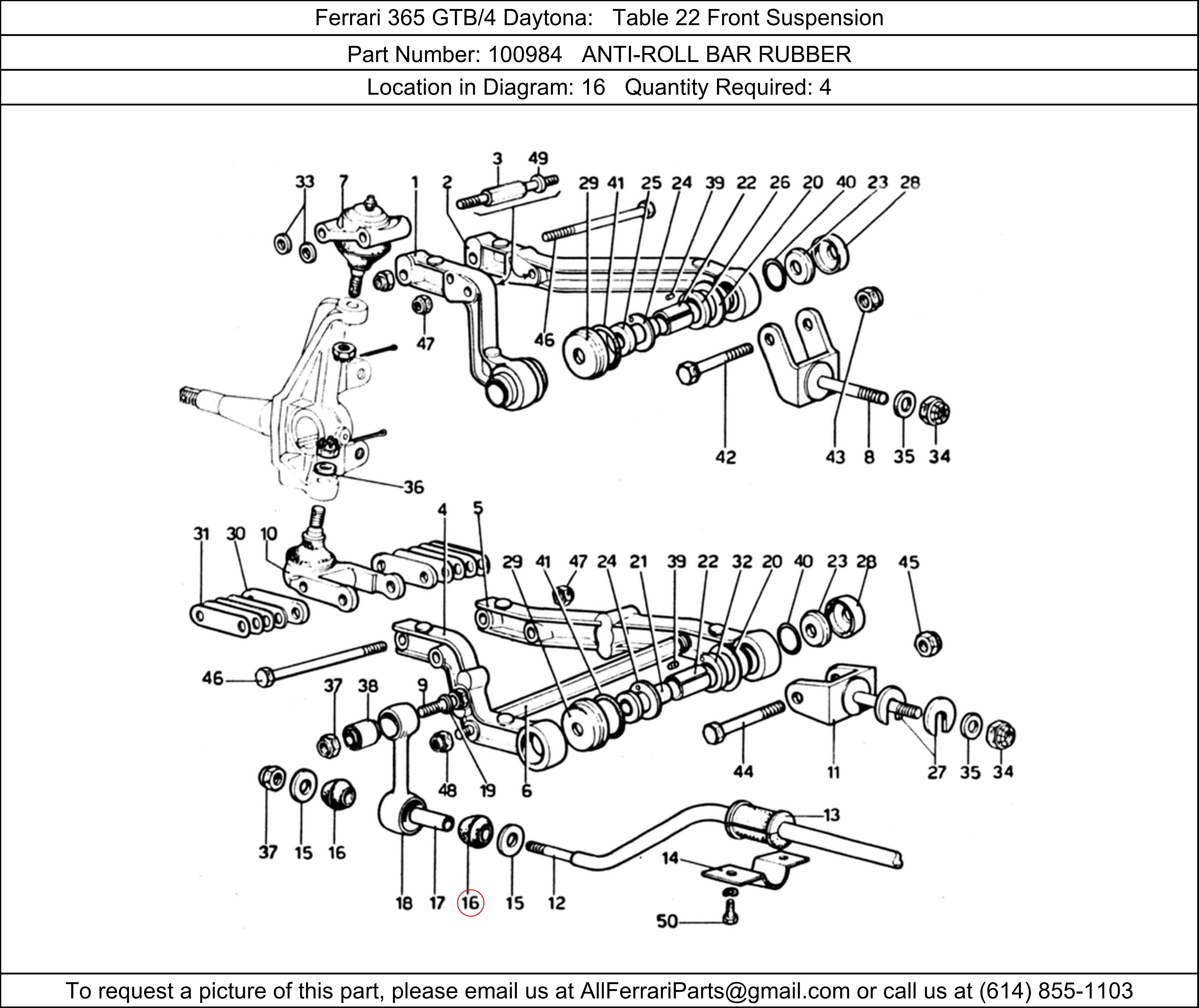 Ferrari Part 100984