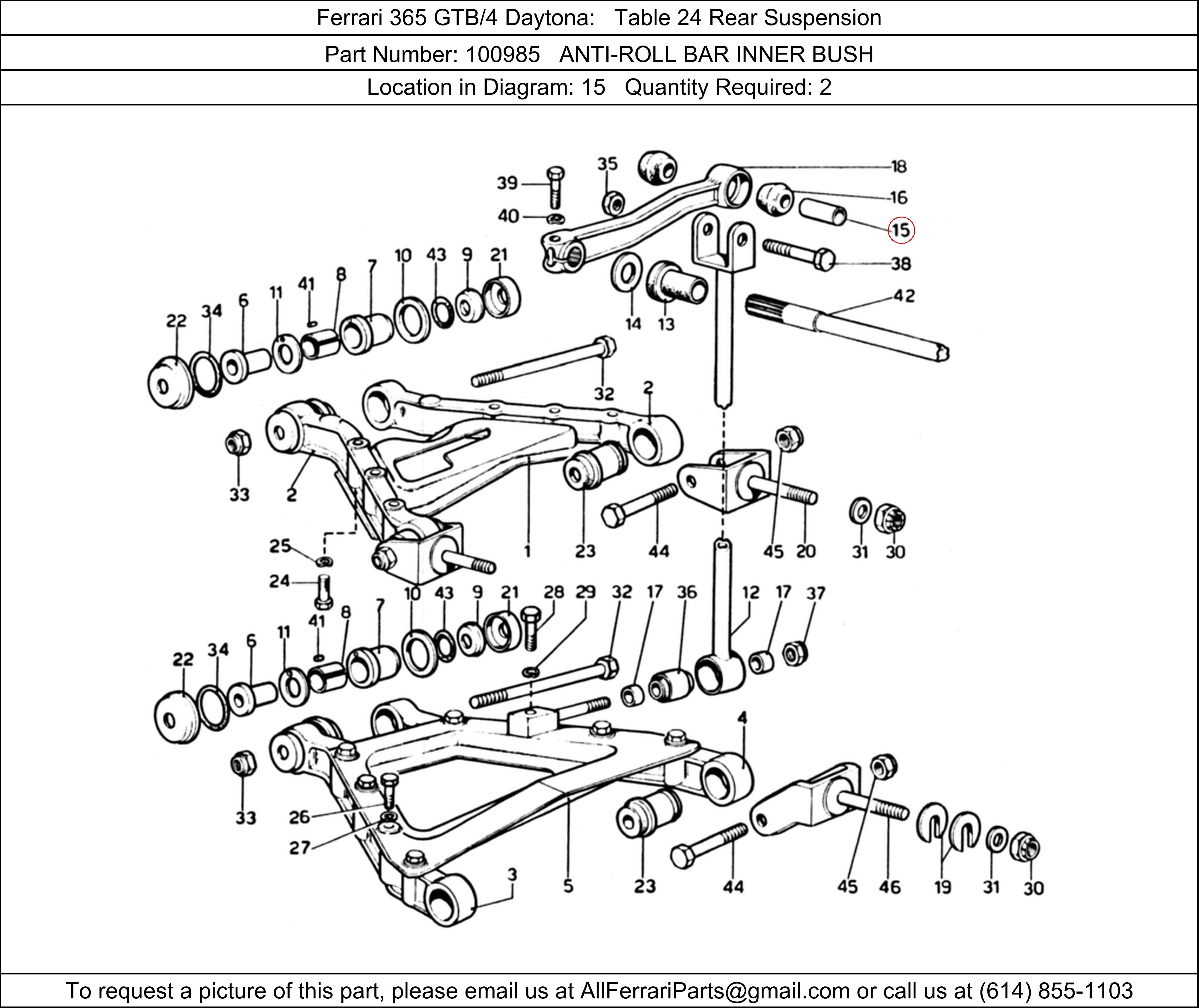 Ferrari Part 100985