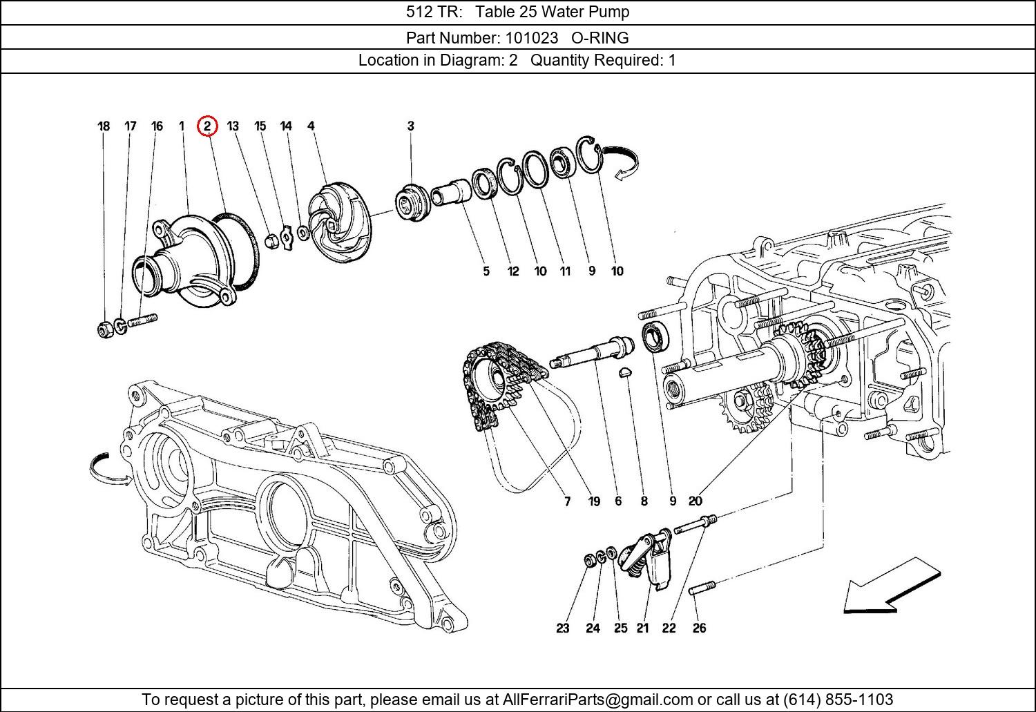 Ferrari Part 101023