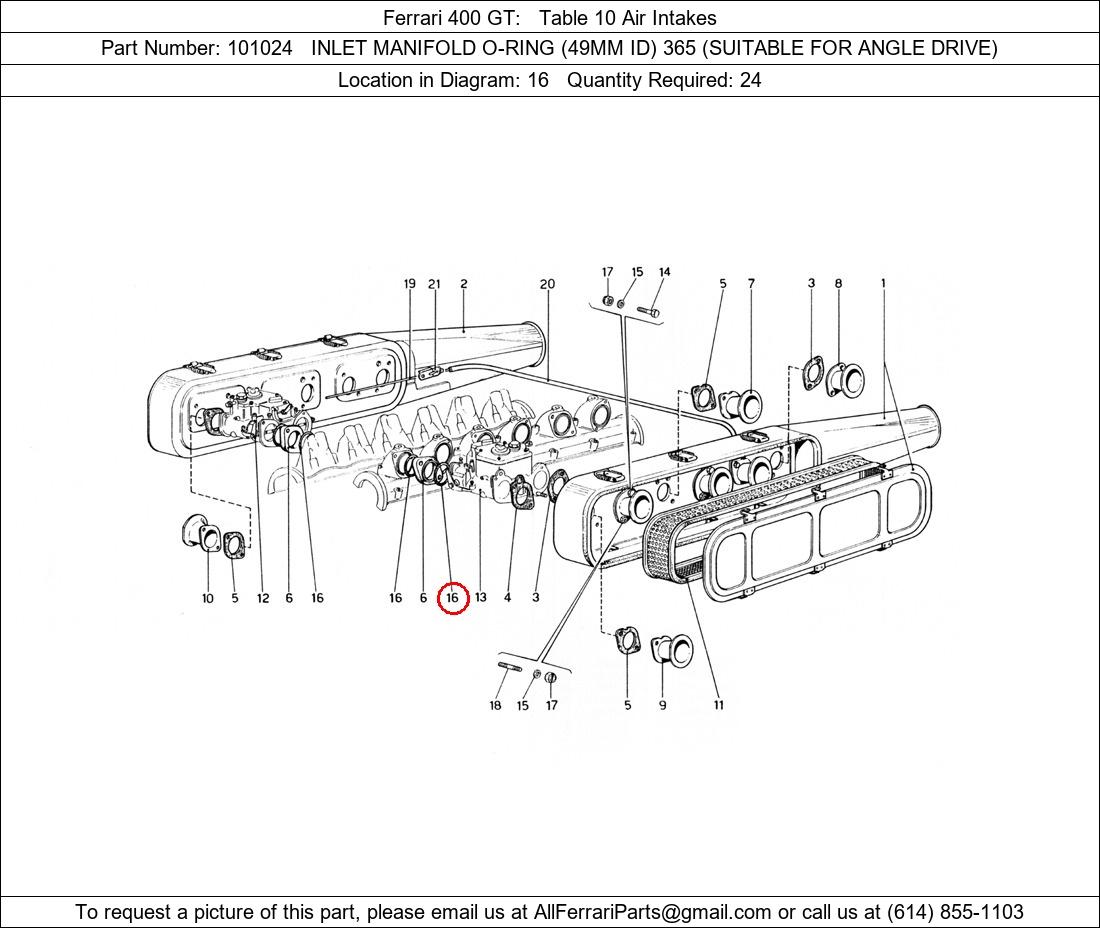 Ferrari Part 101024