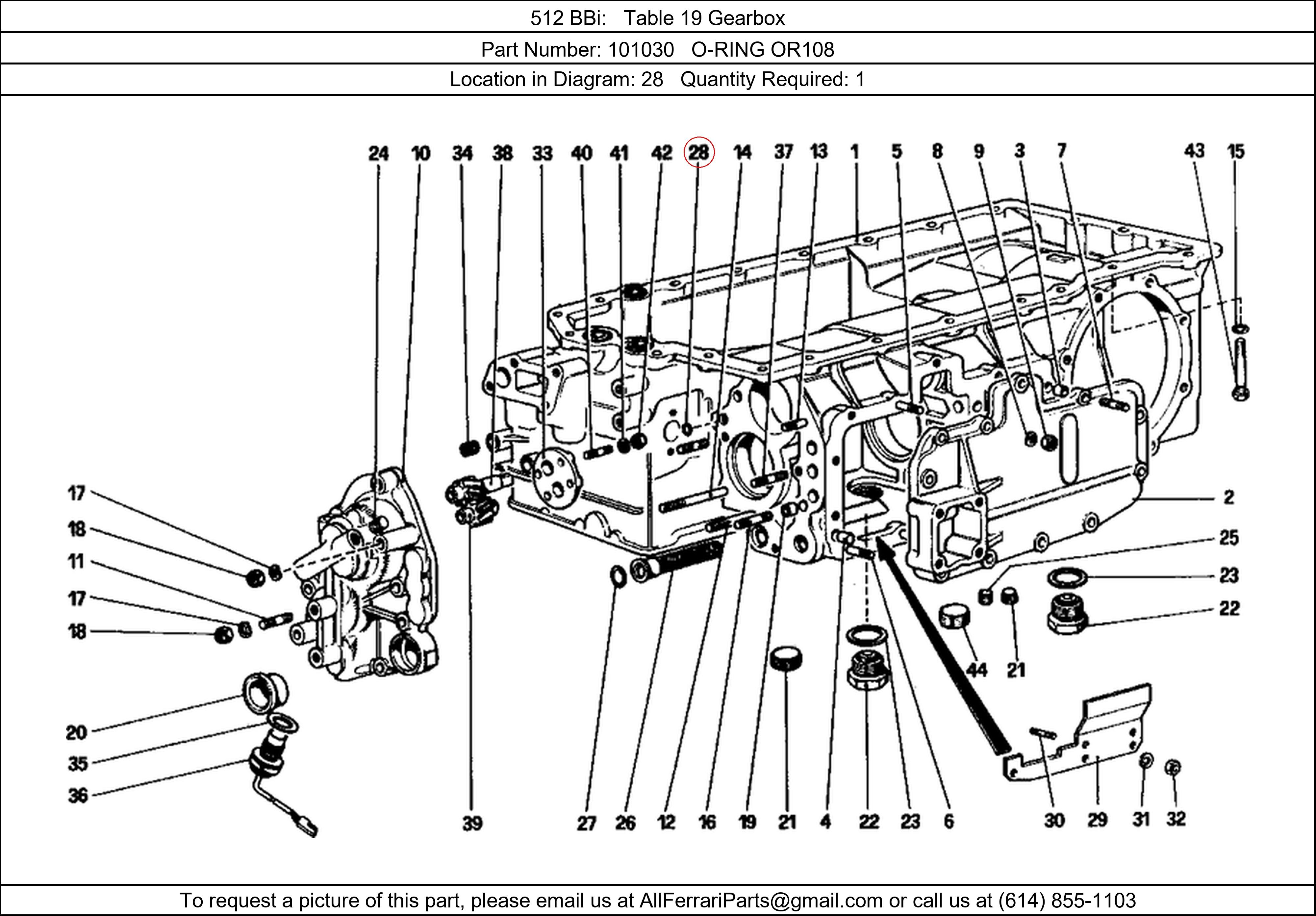 Ferrari Part 101030