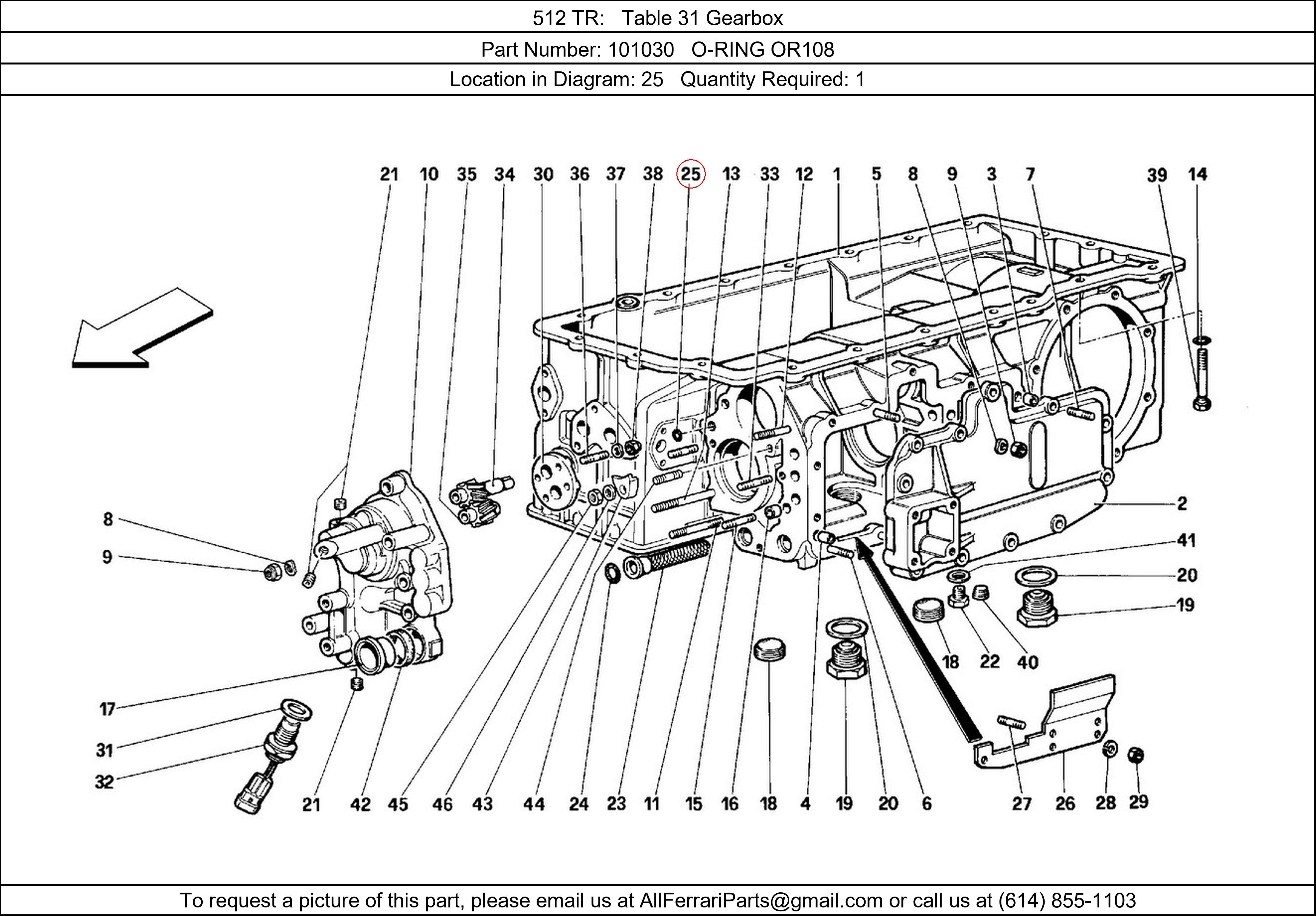 Ferrari Part 101030