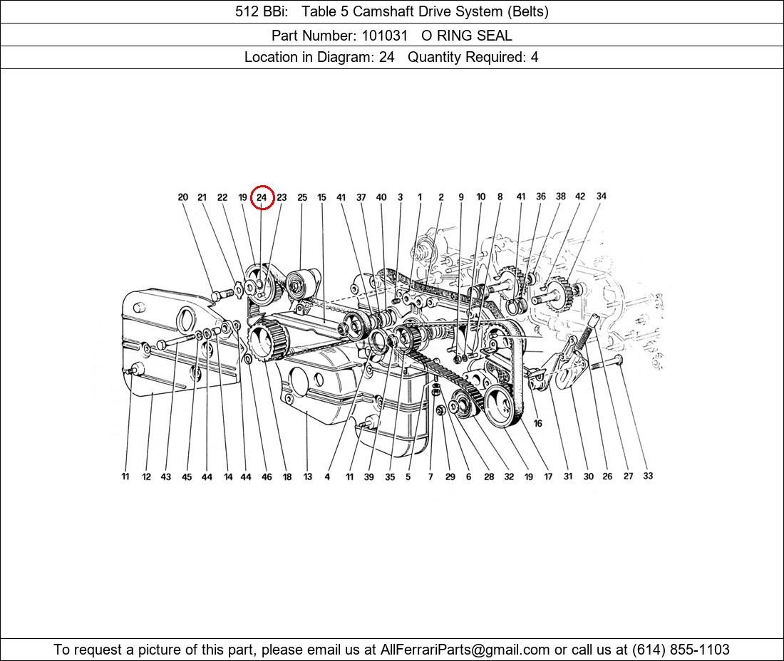 Ferrari Part 101031