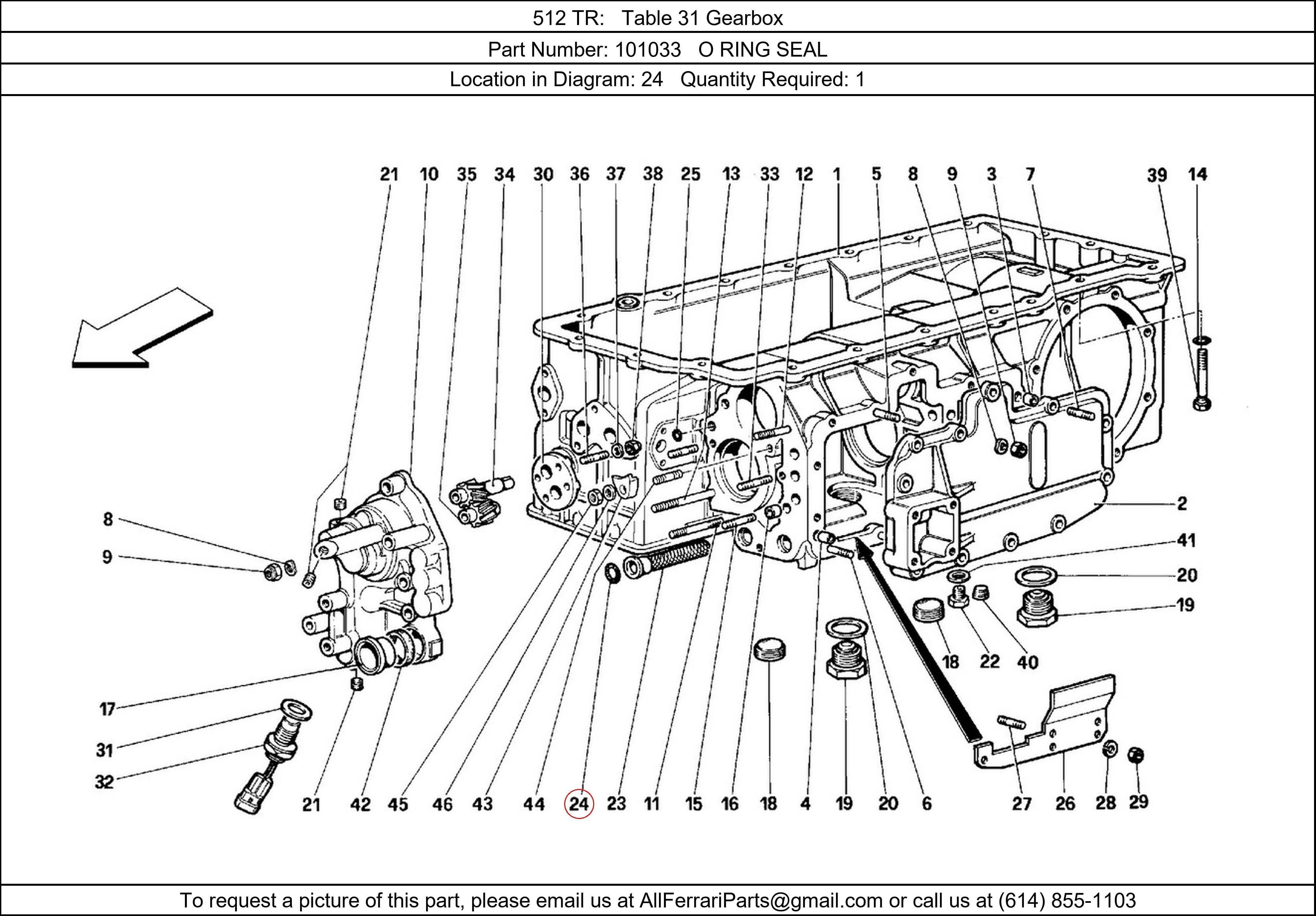 Ferrari Part 101033