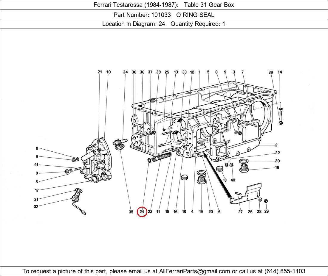 Ferrari Part 101033