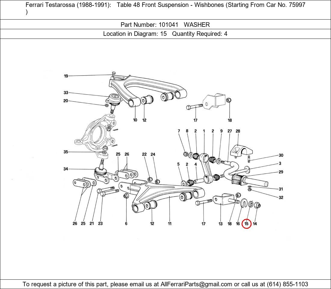 Ferrari Part 101041