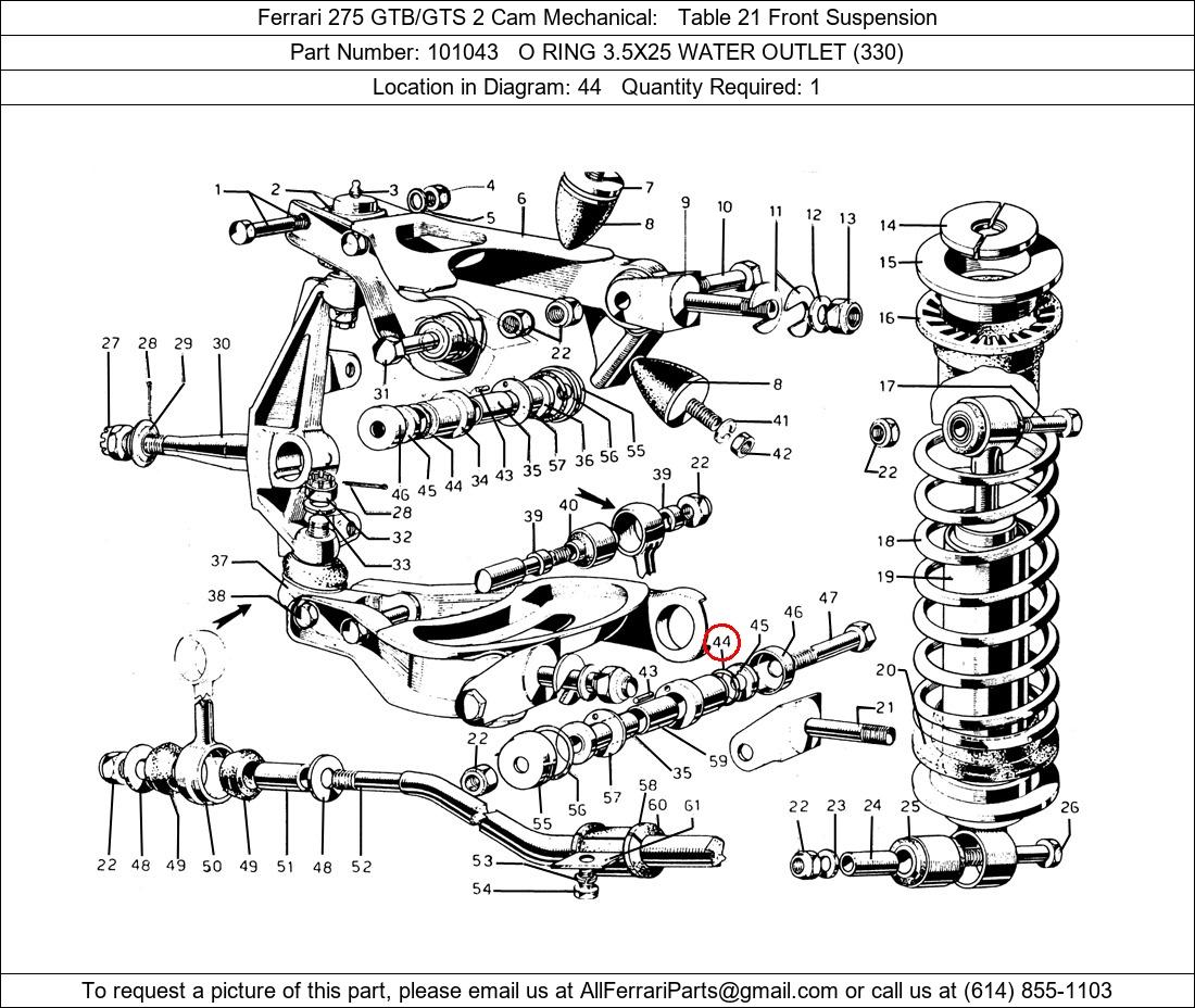 Ferrari Part 101043