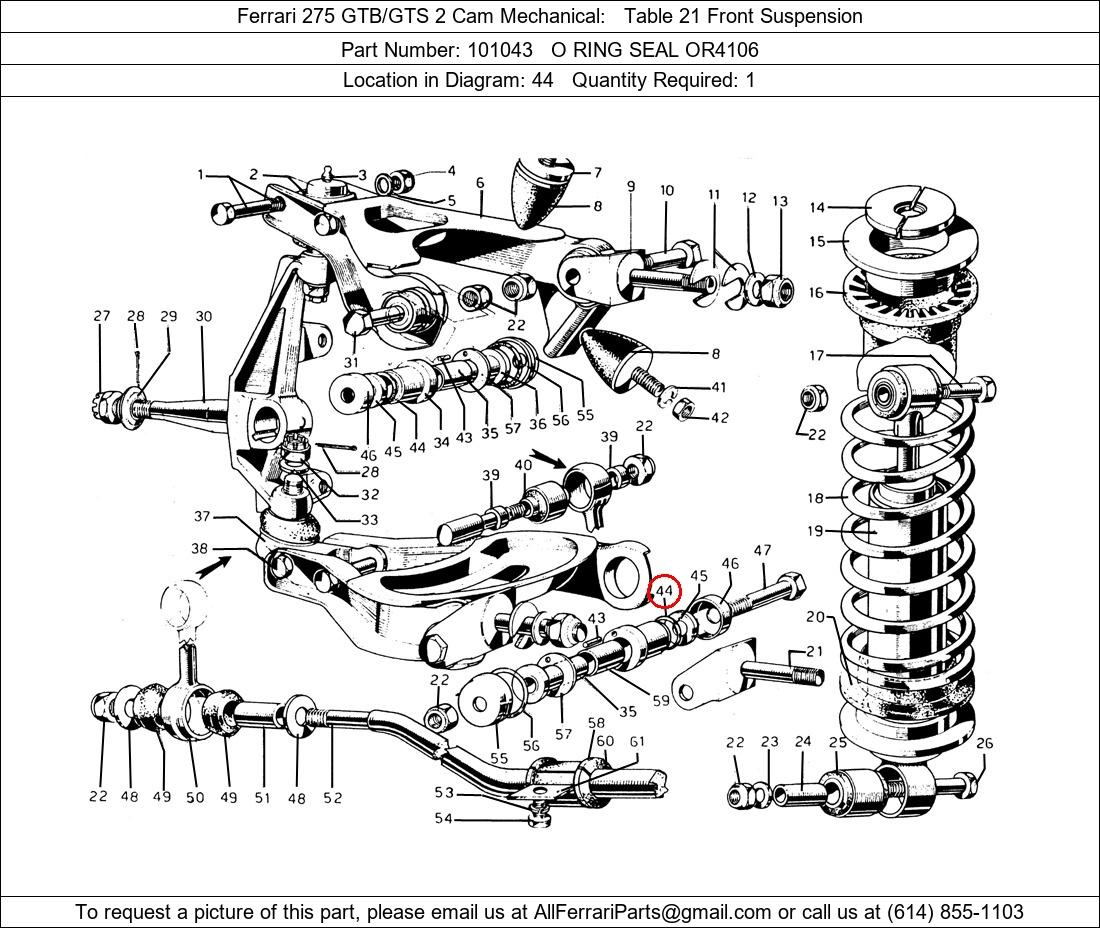 Ferrari Part 101043