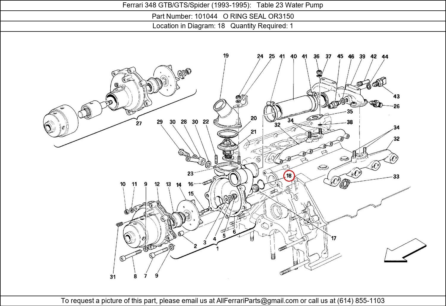 Ferrari Part 101044