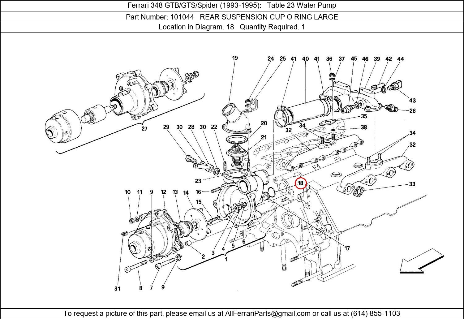 Ferrari Part 101044