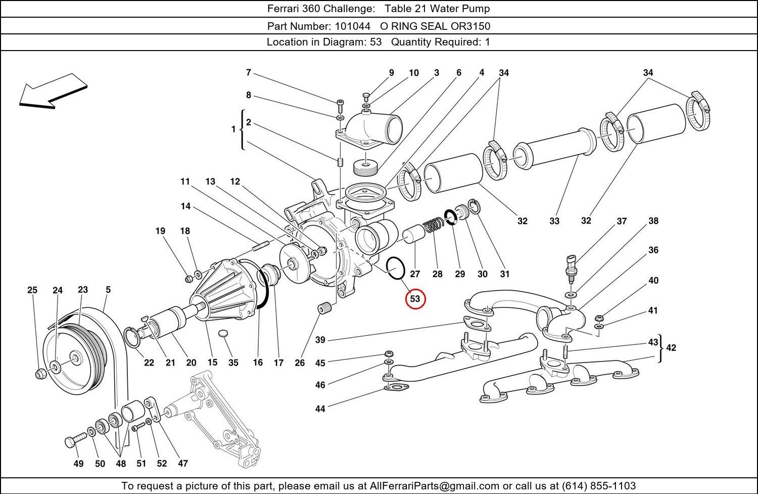 Ferrari Part 101044