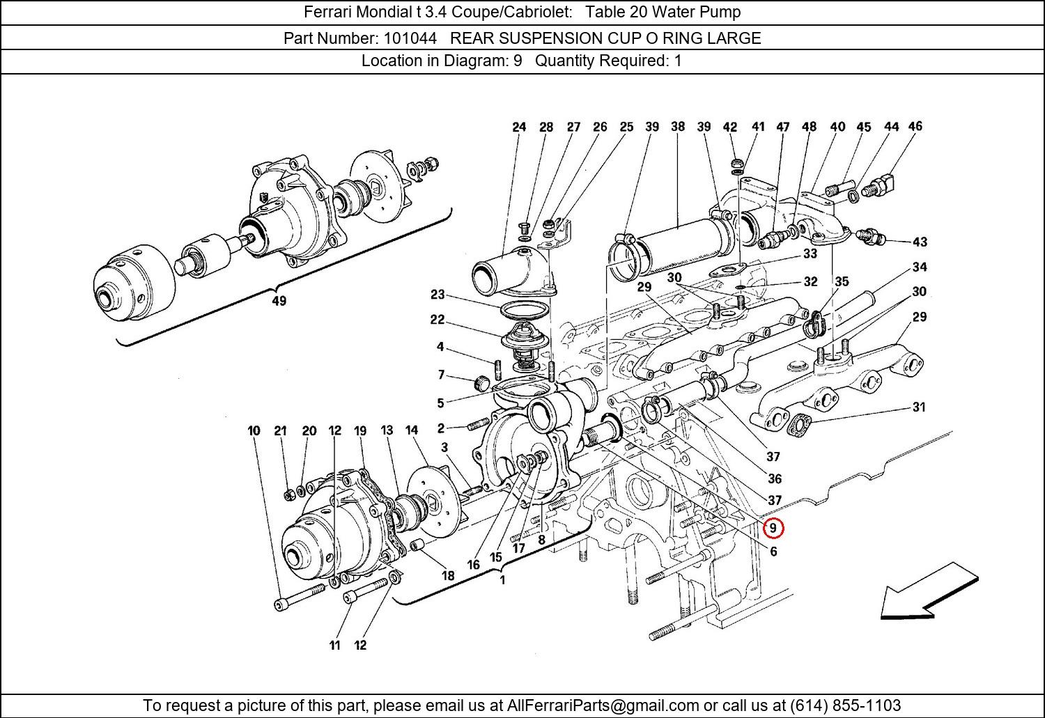 Ferrari Part 101044