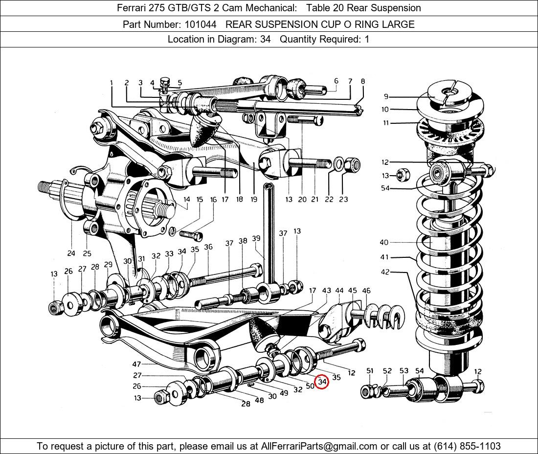 Ferrari Part 101044