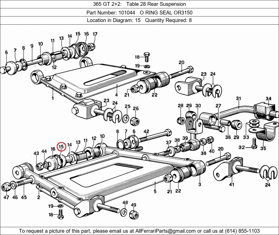 Ferrari Part 101044