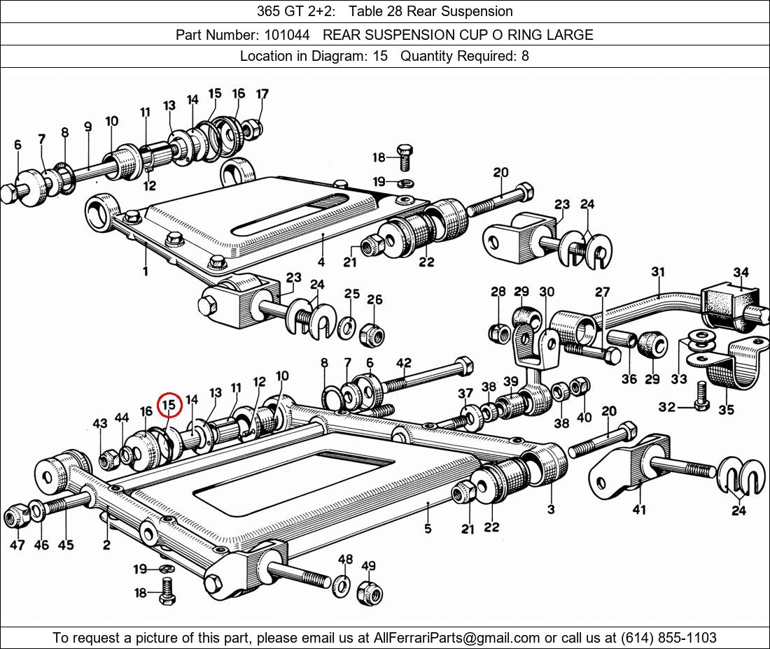 Ferrari Part 101044