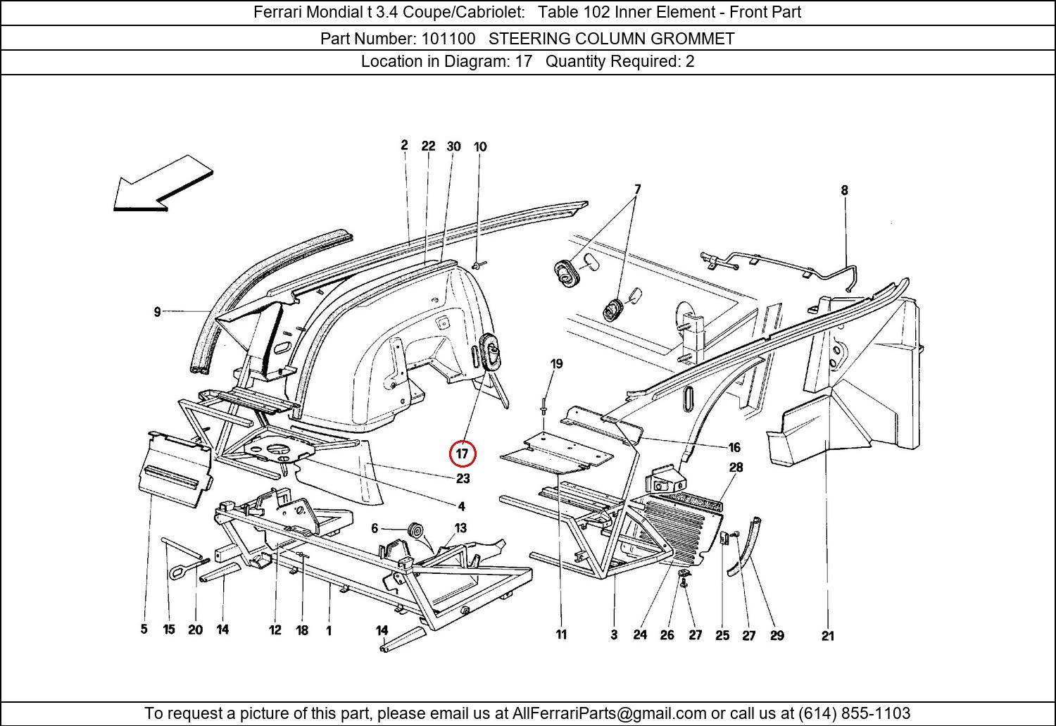 Ferrari Part 101100