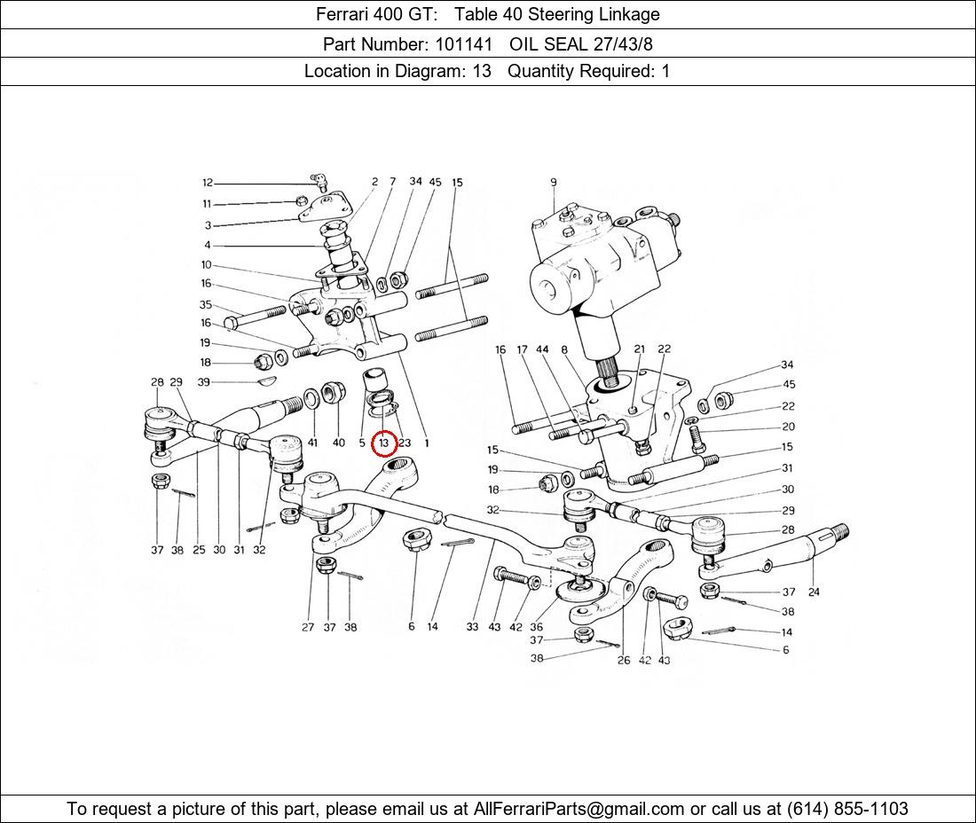 Ferrari Part 101141