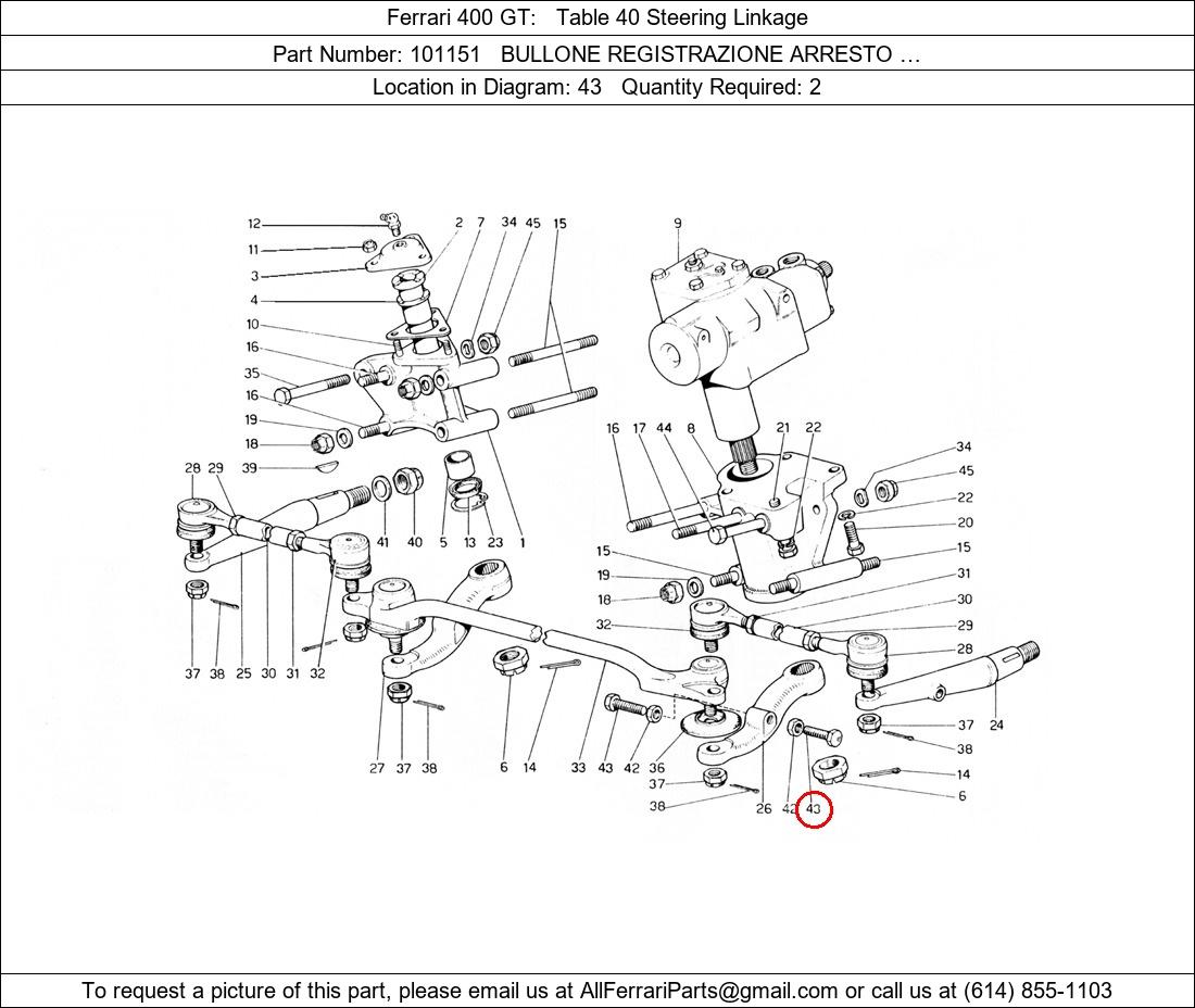 Ferrari Part 101151