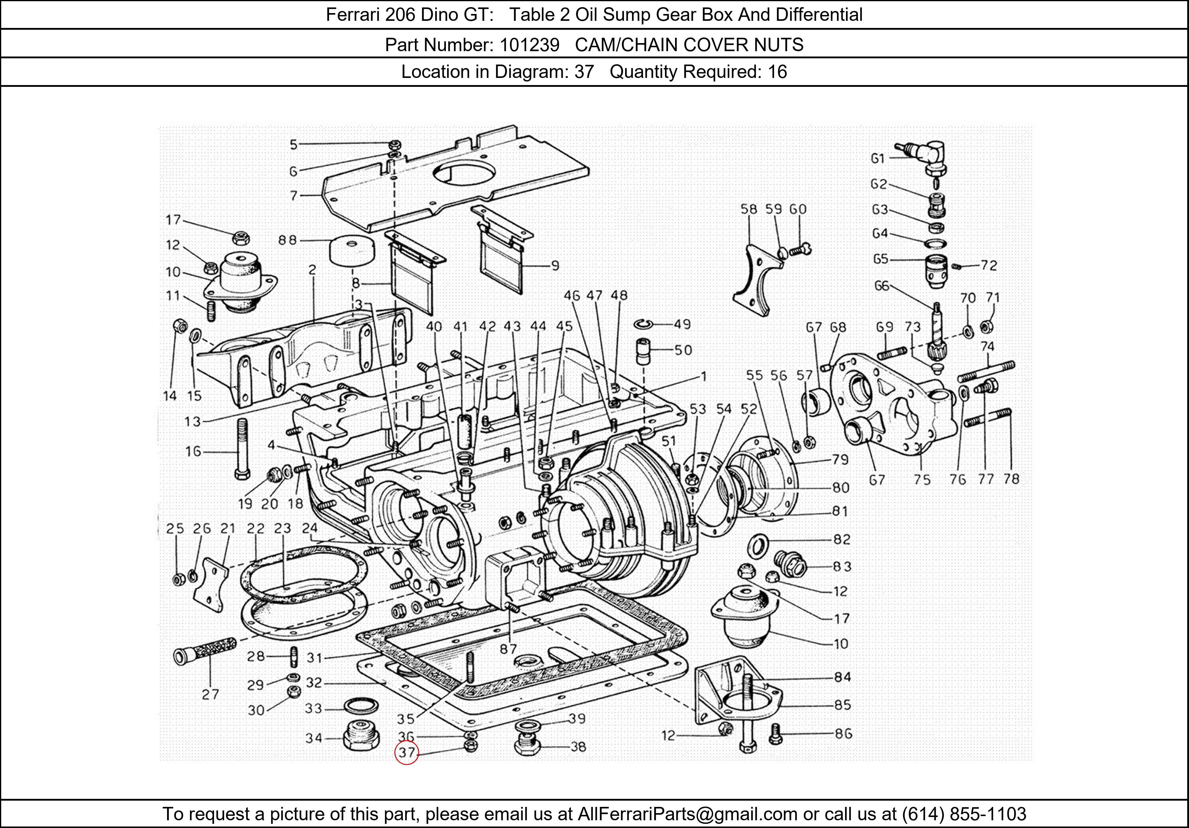 Ferrari Part 101239