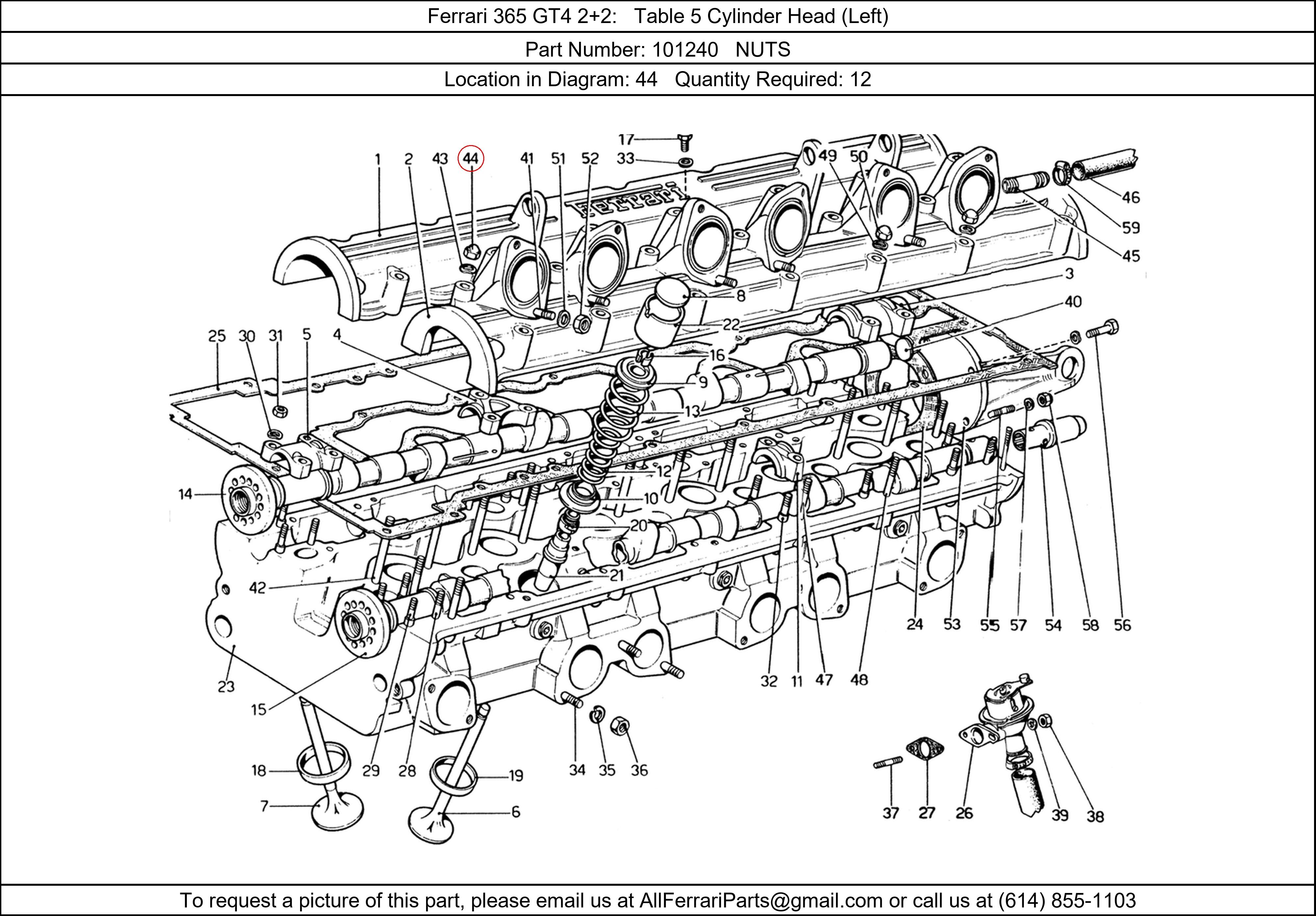 Ferrari Part 101240