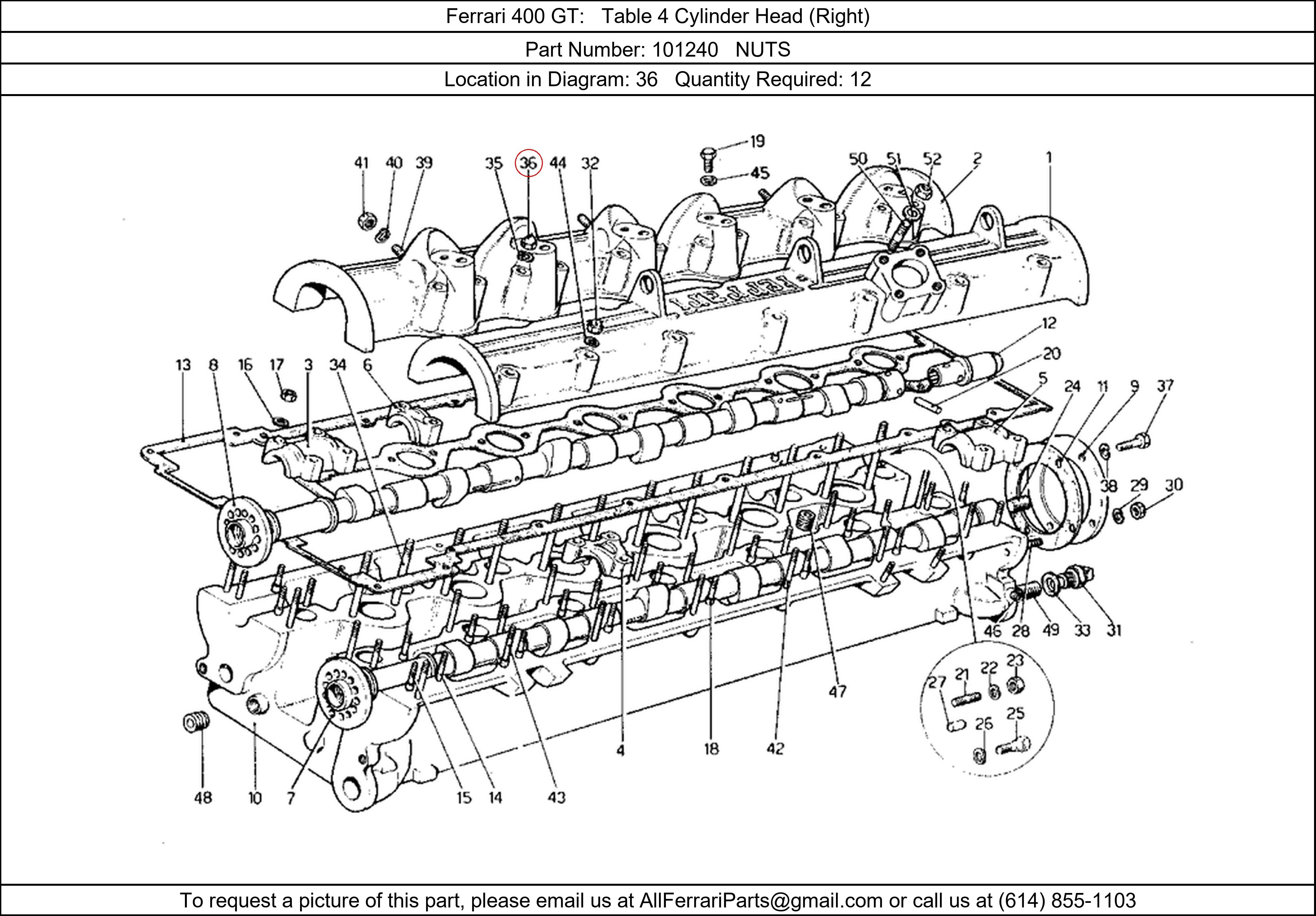 Ferrari Part 101240