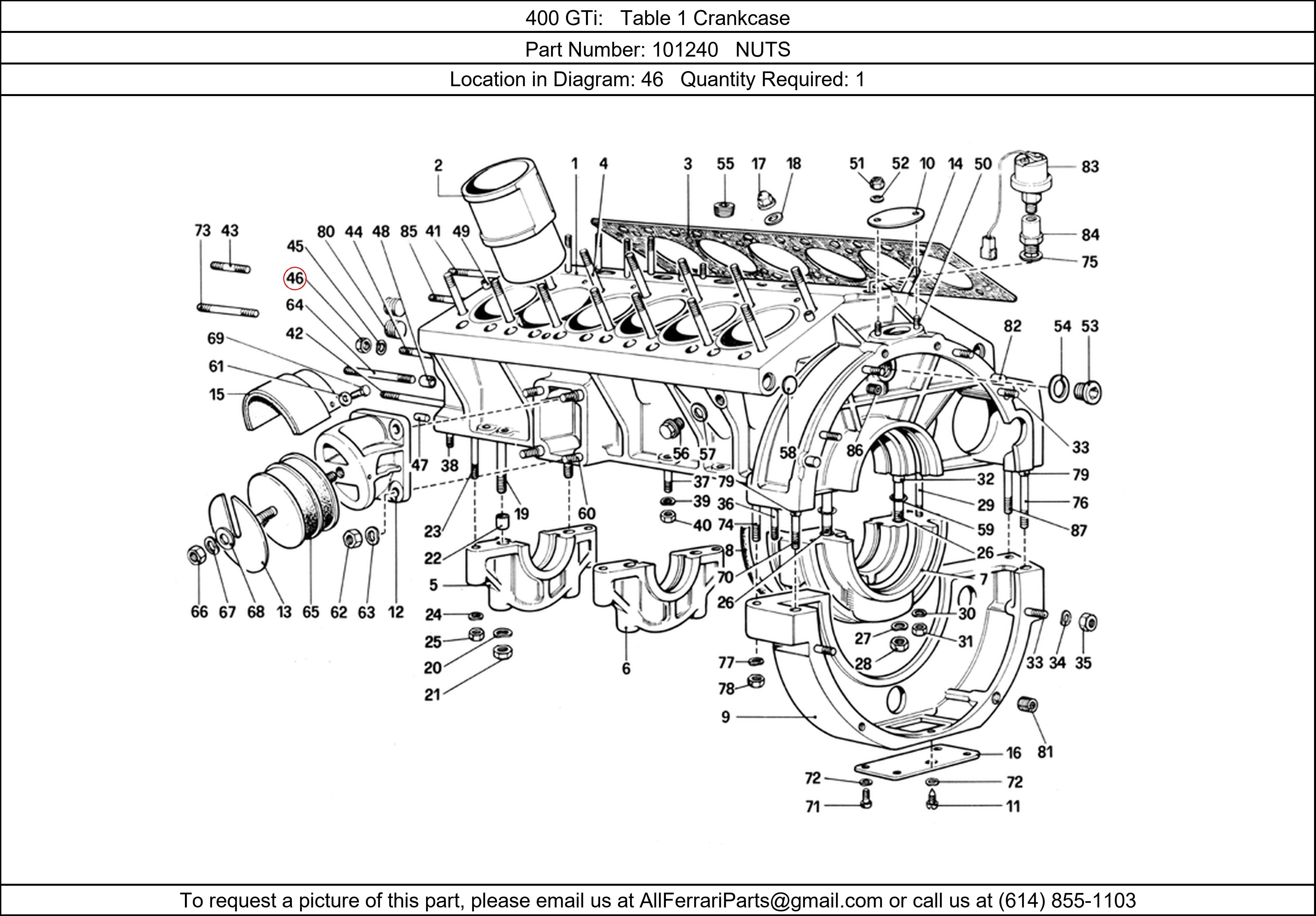 Ferrari Part 101240