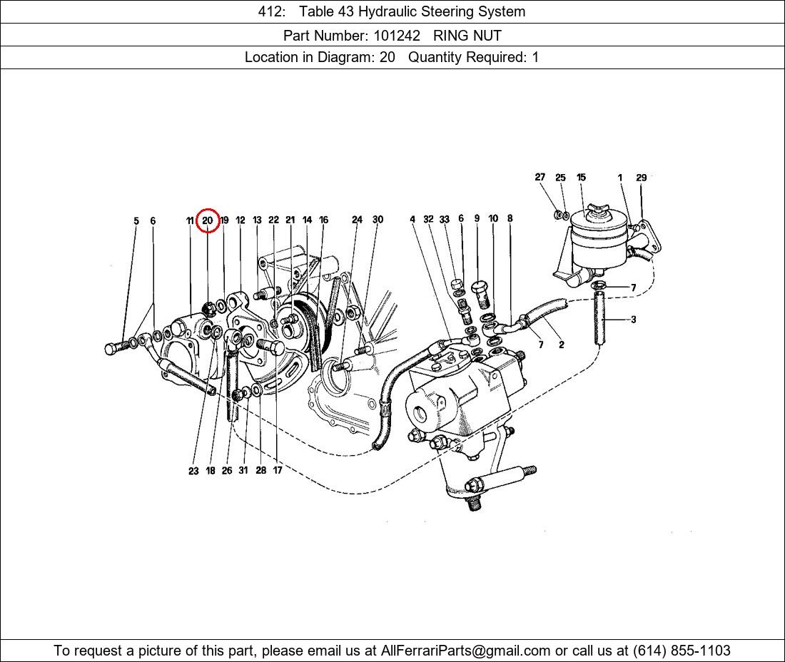 Ferrari Part 101242