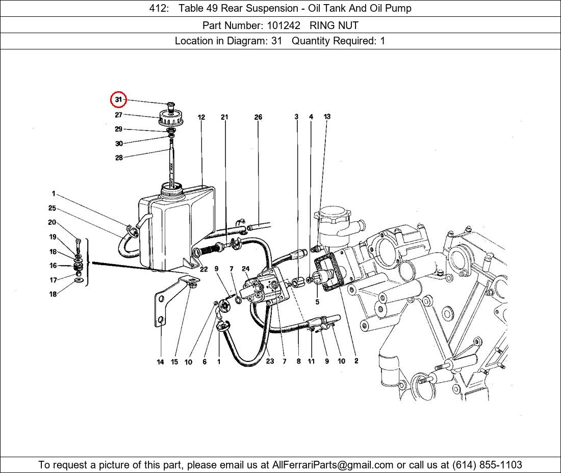 Ferrari Part 101242