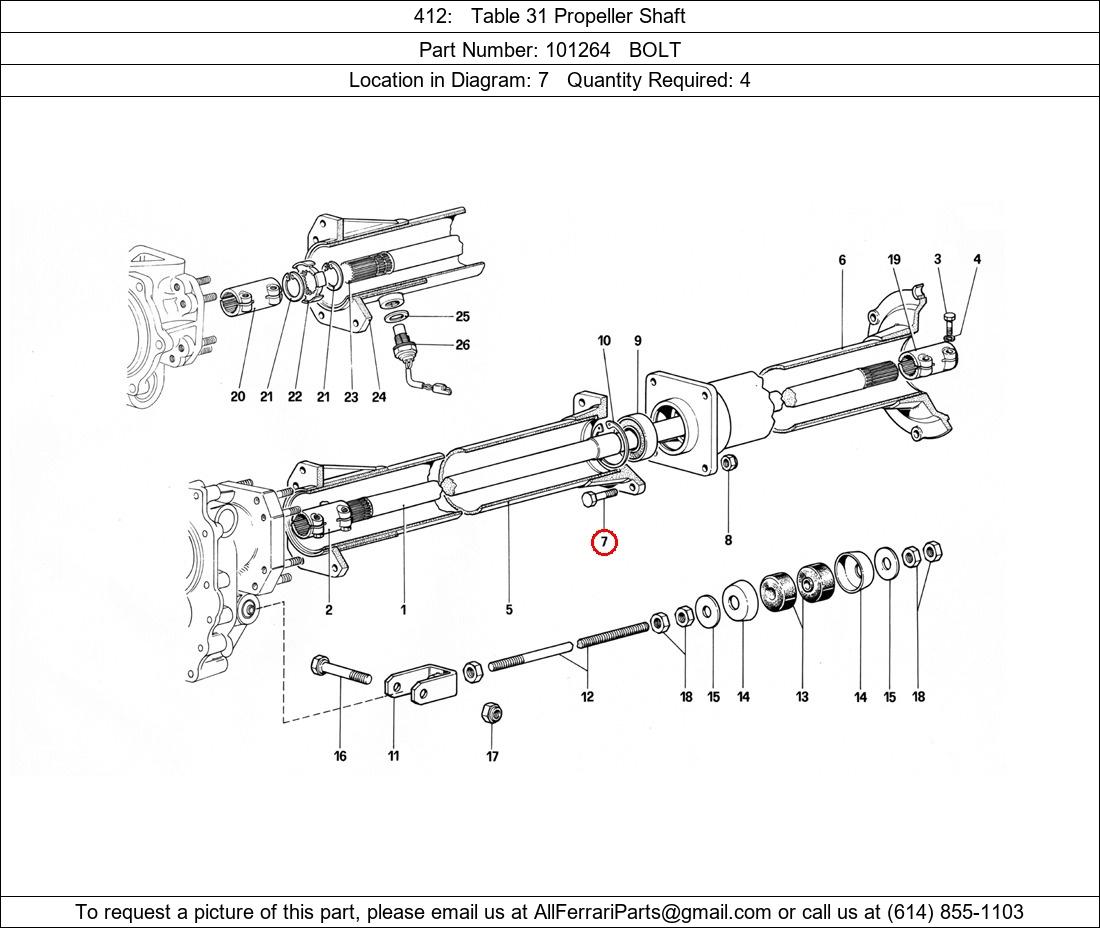 Ferrari Part 101264