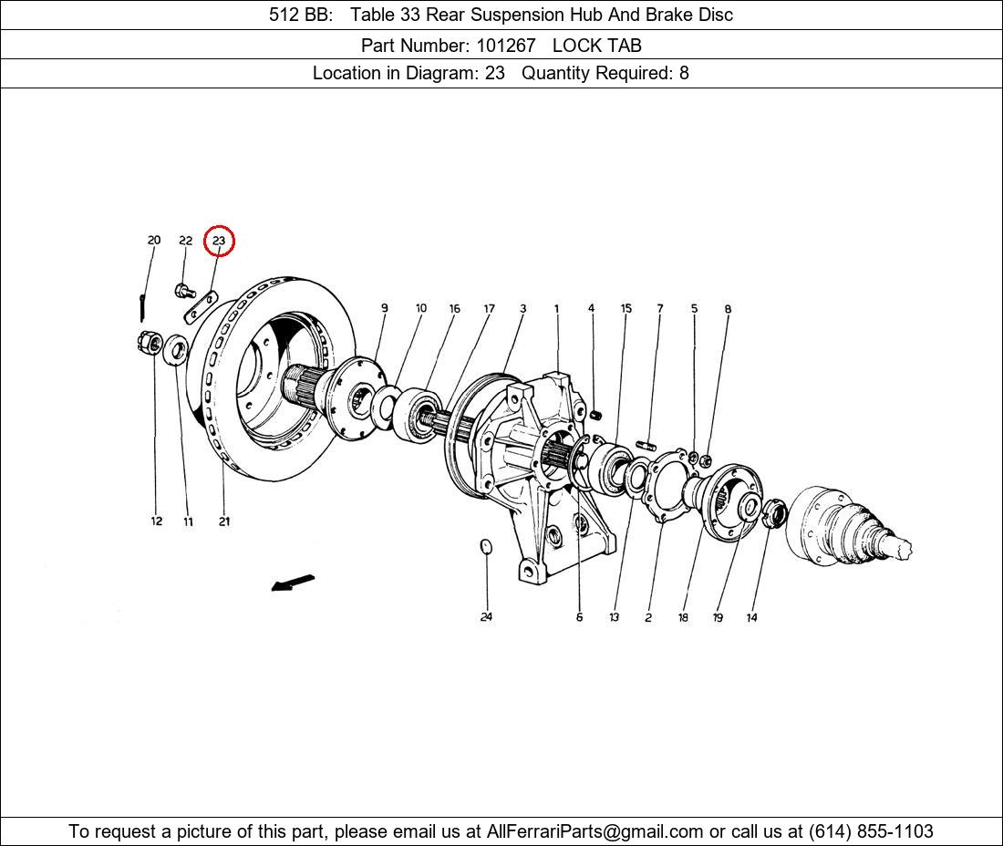 Ferrari Part 101267