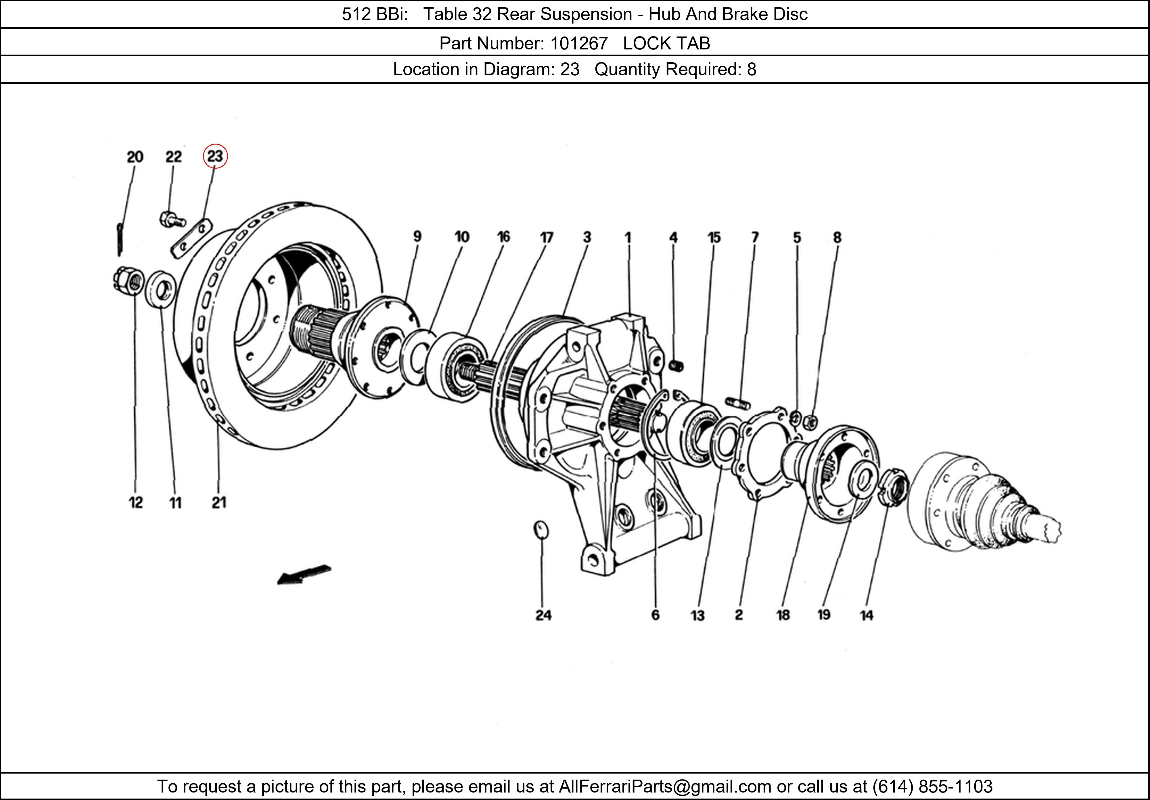 Ferrari Part 101267