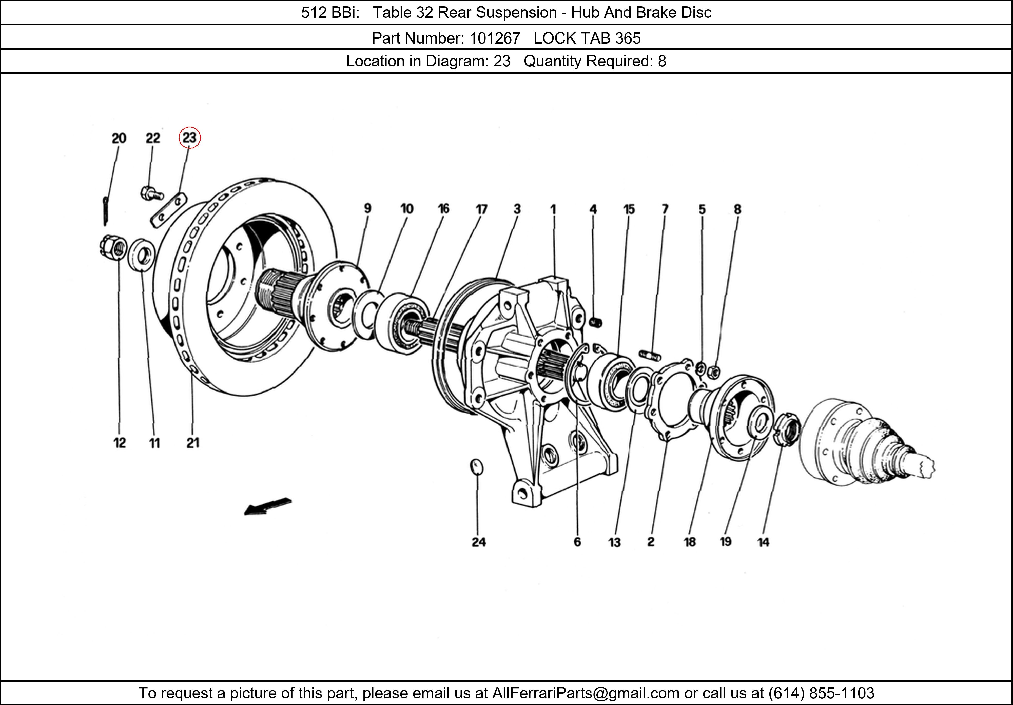 Ferrari Part 101267