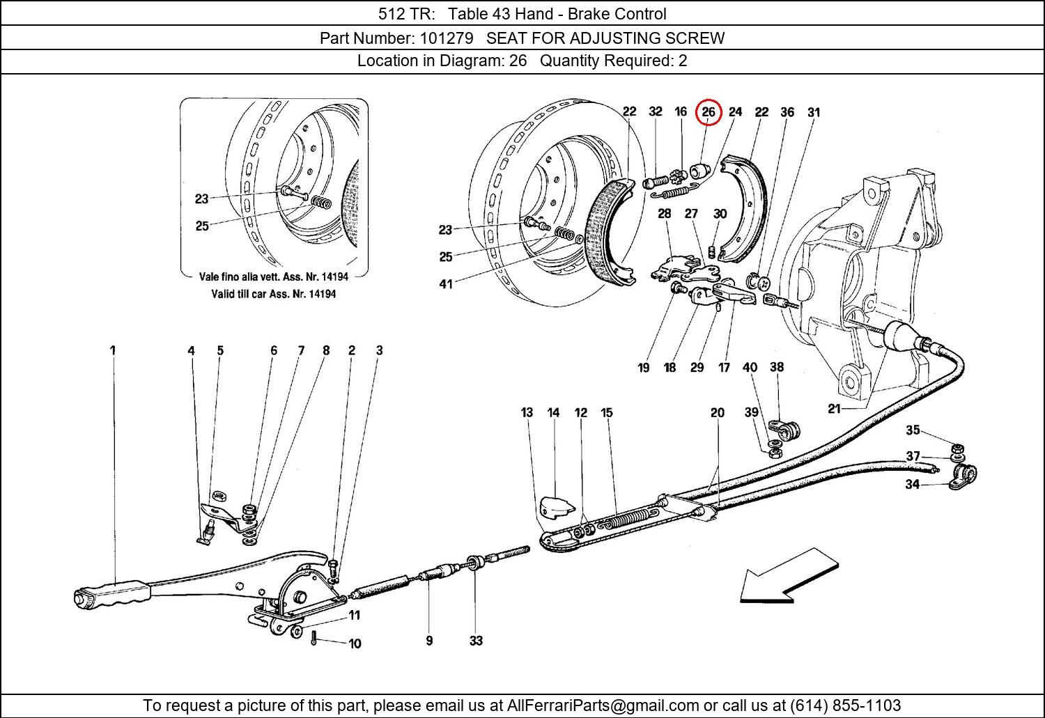 Ferrari Part 101279