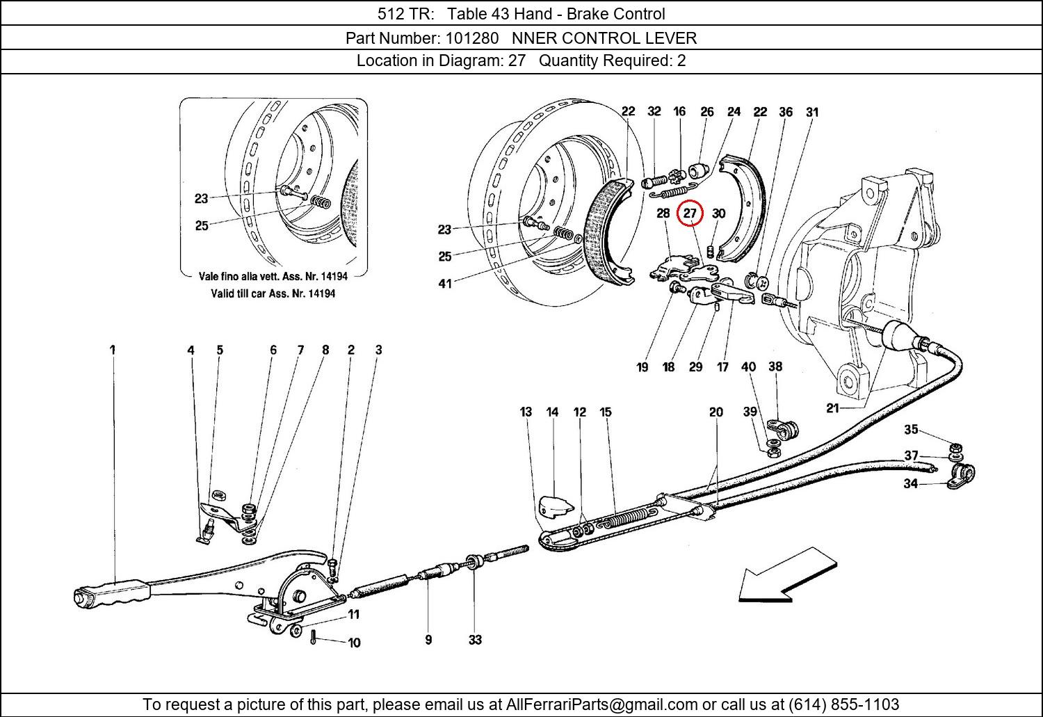 Ferrari Part 101280