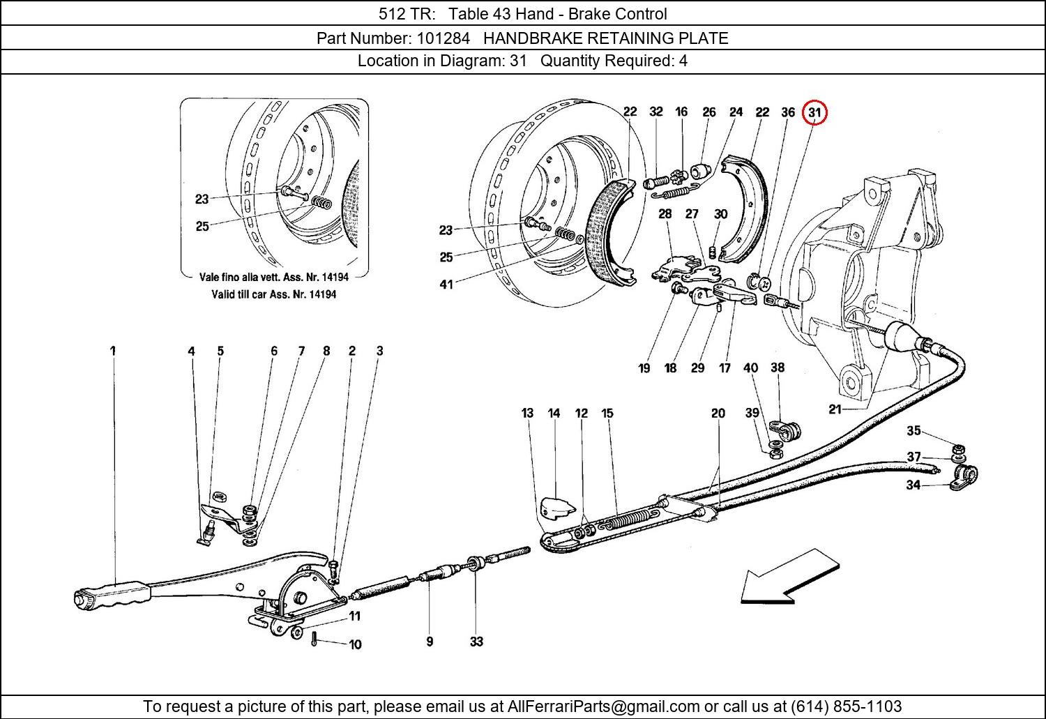 Ferrari Part 101284