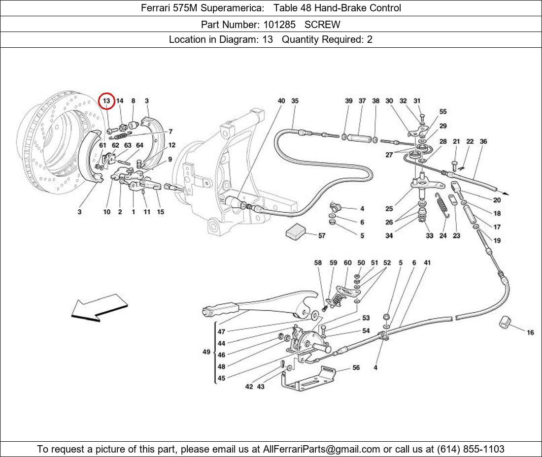 Ferrari Part 101285