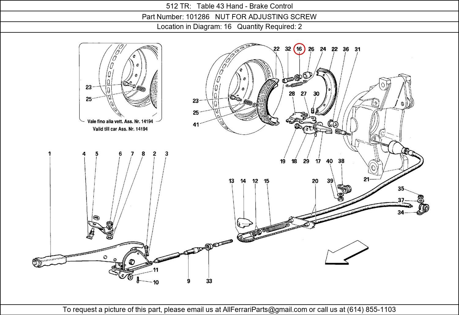 Ferrari Part 101286