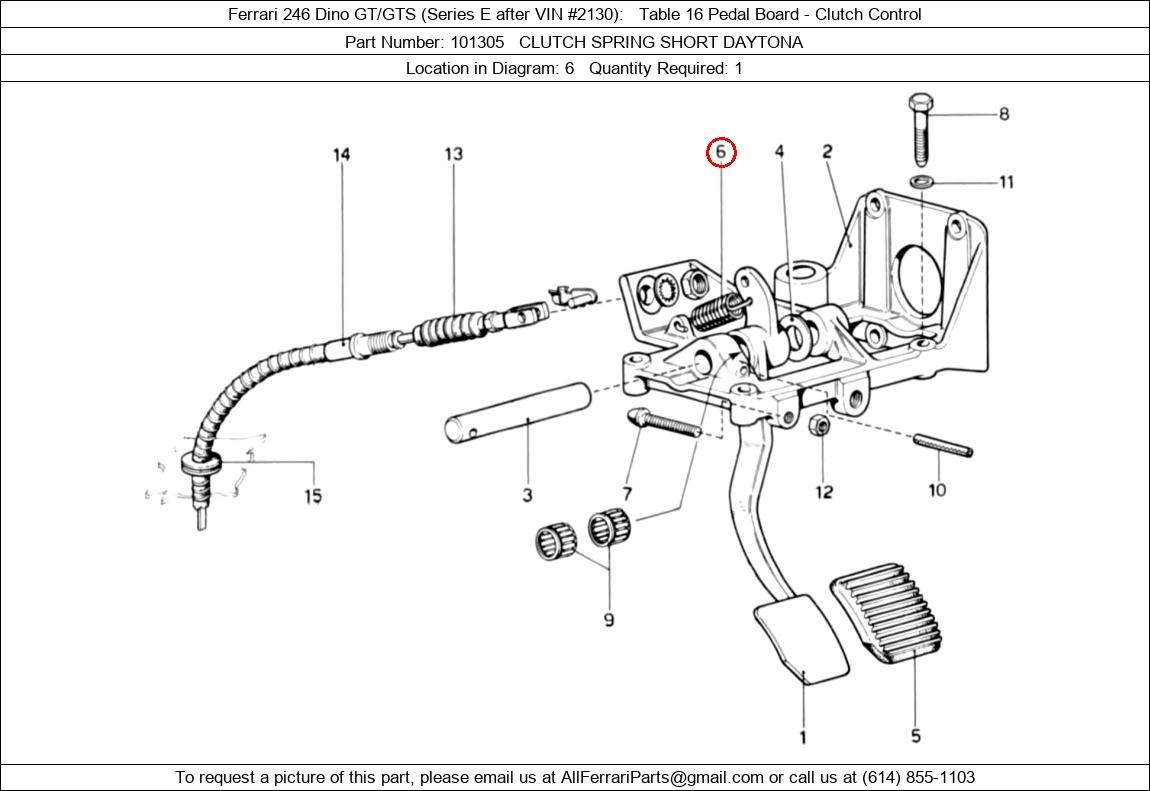 Ferrari Part 101305