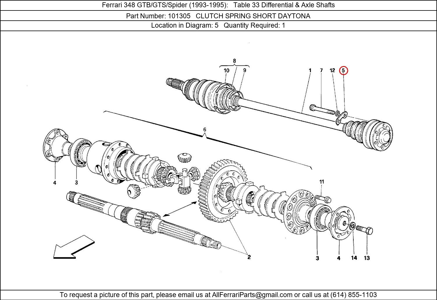 Ferrari Part 101305