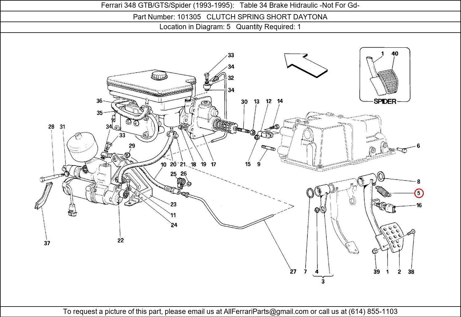 Ferrari Part 101305