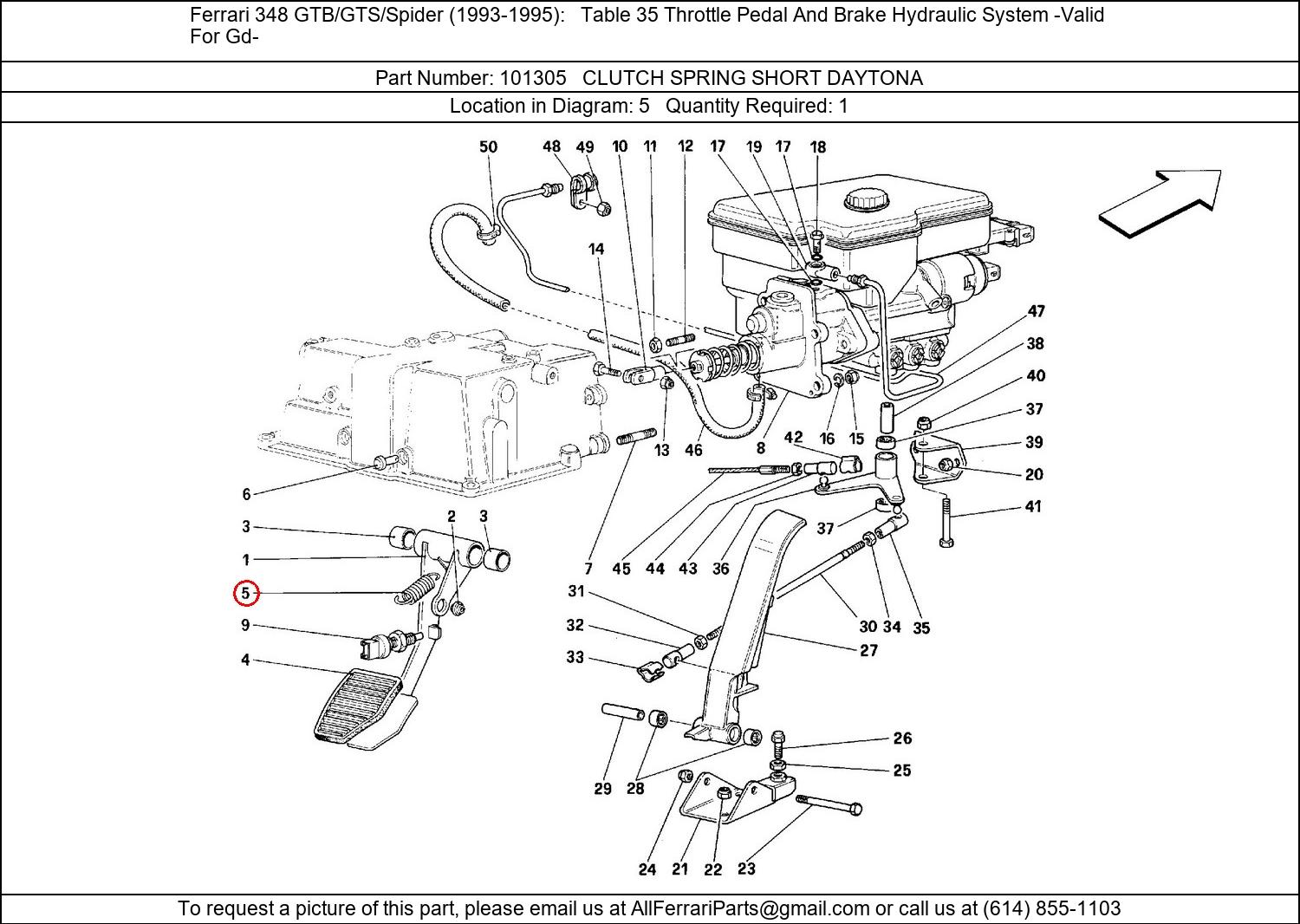 Ferrari Part 101305